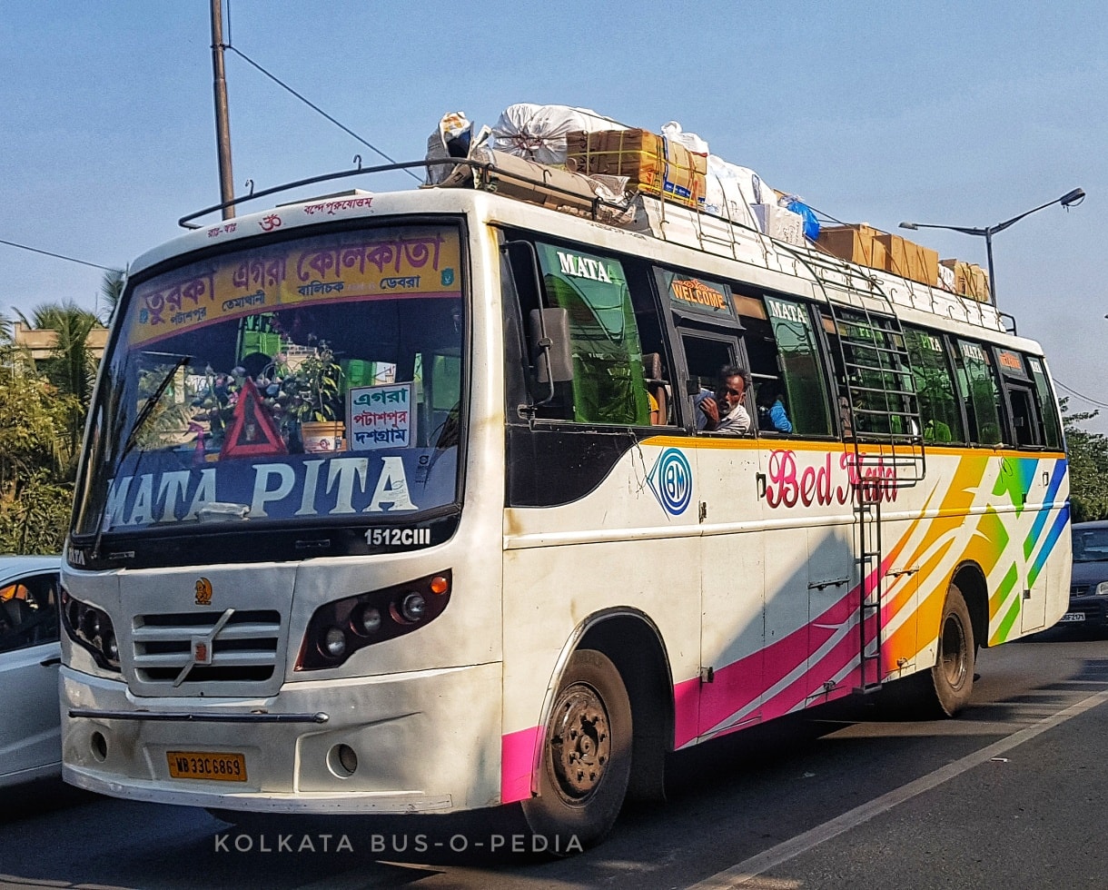 Route - KOLKATA to TURKA. . Via -... - Kolkata bus-o-pedia | Facebook