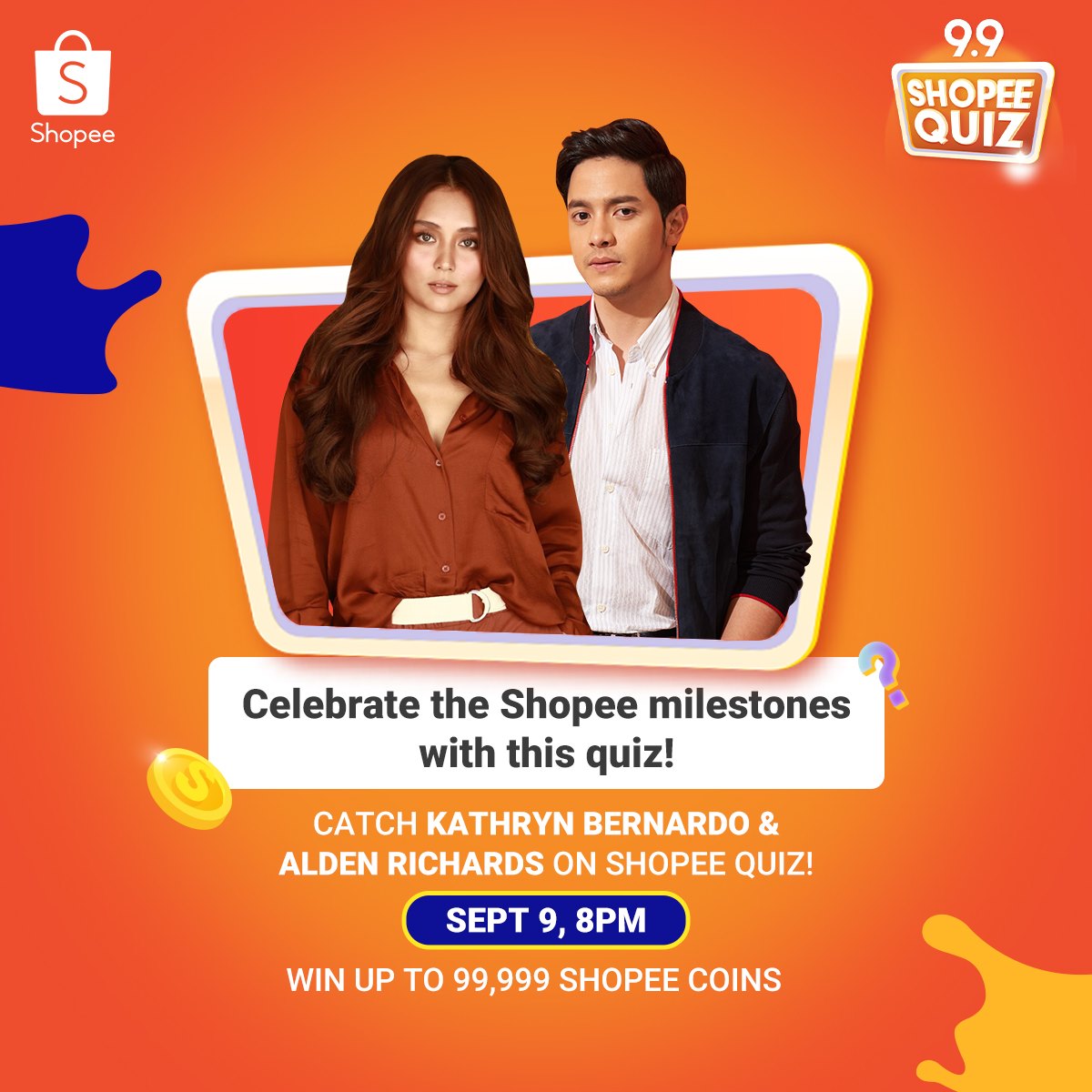 Shopee - Hello, Shopee-fam. Watch out on September 9, 8...