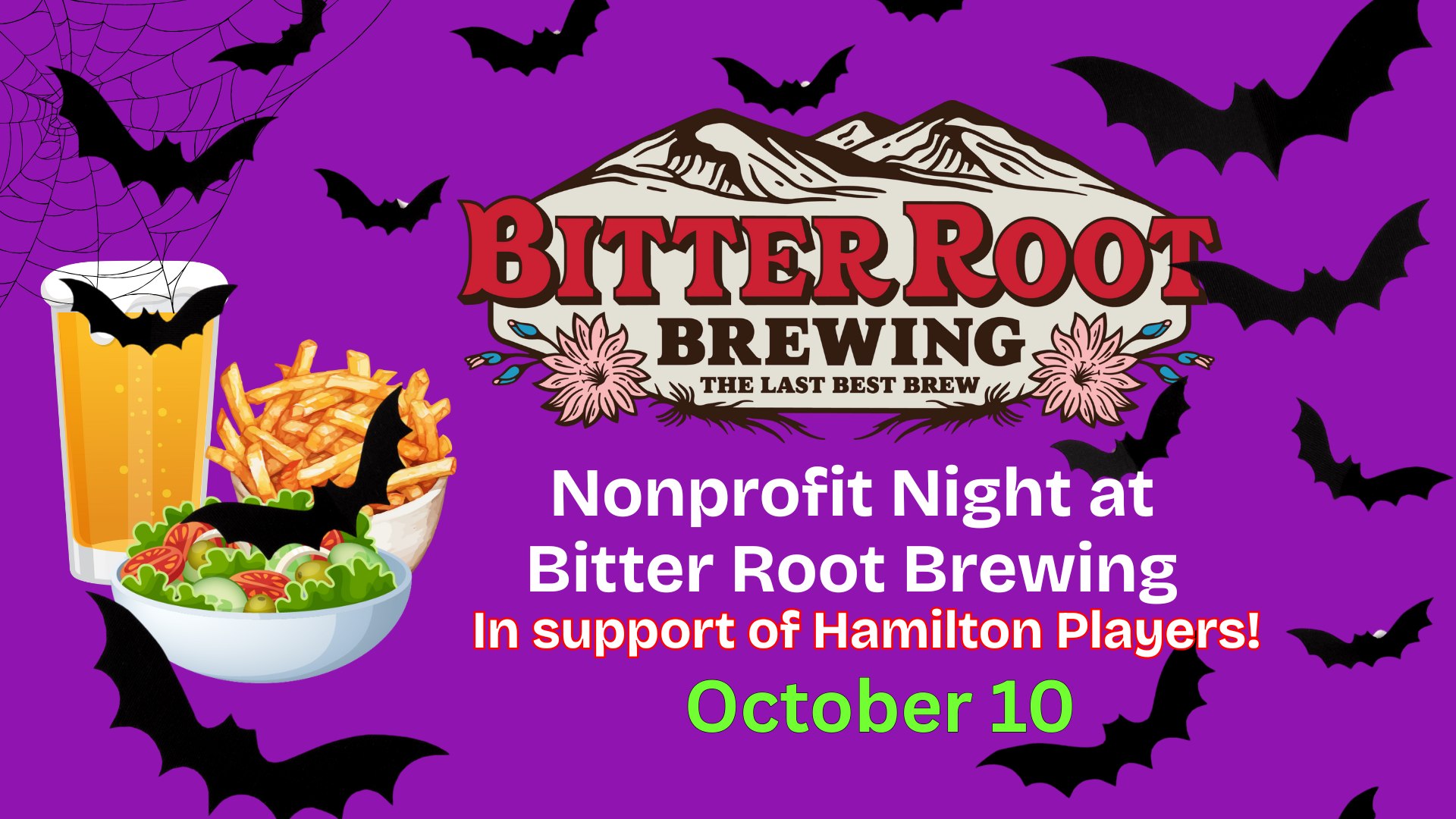 Nonprofit Night at Bitter Root Brewing!