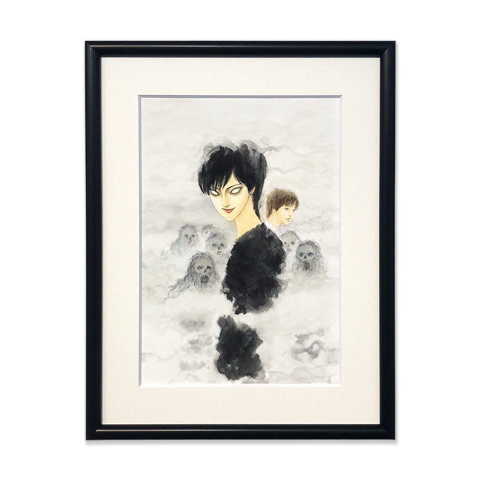 伊藤潤二 画集出版記念展 異形世界】 100部限定のサイン・シリアル番号