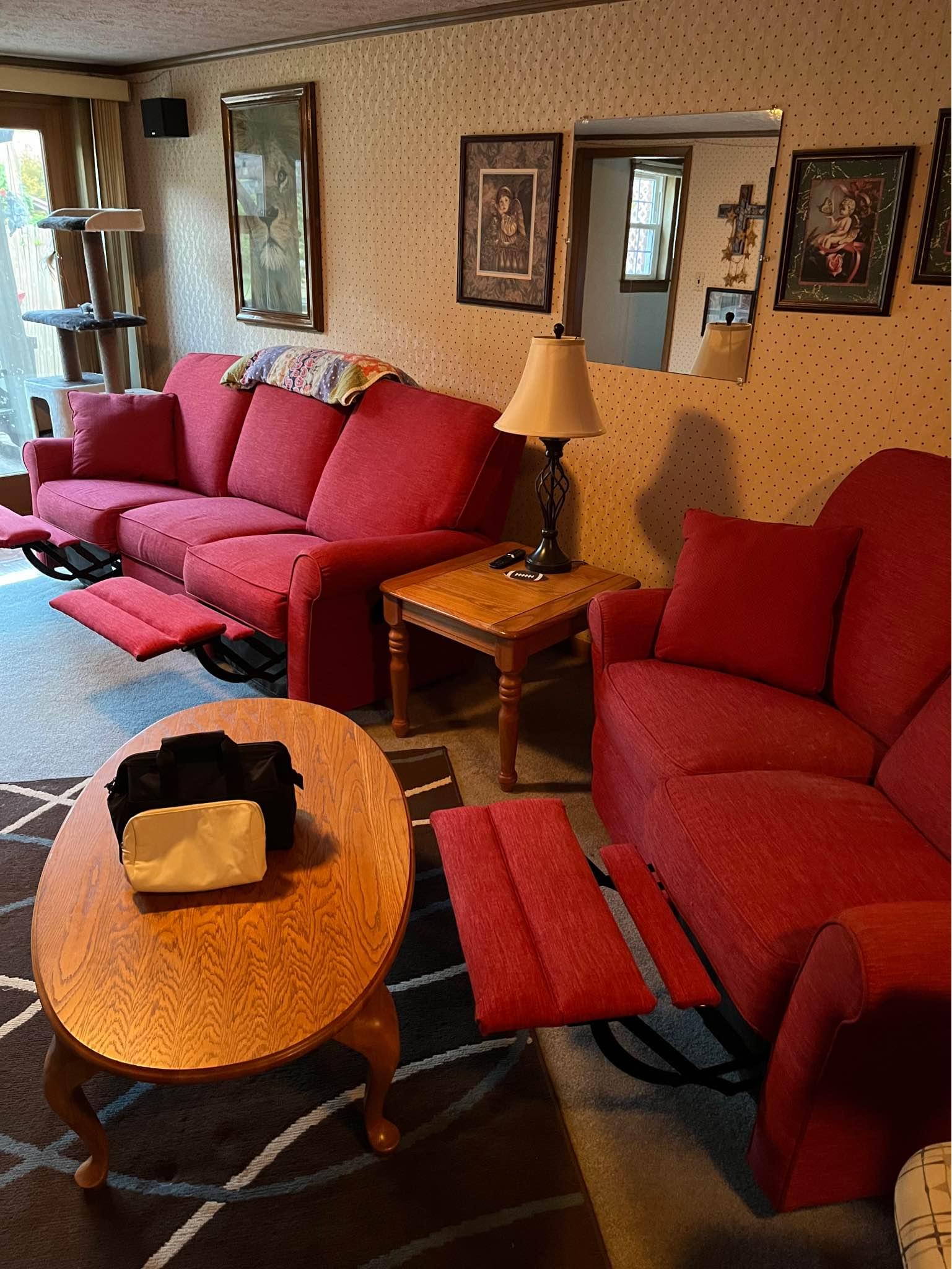 Lazy boy recliner couch and recliner loveseat Sofas, Loveseats