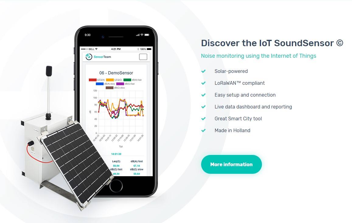 Iotsoundsensor - DISCOVER THE #IOT SOUNDSENSOR! Noise pollution is a ...