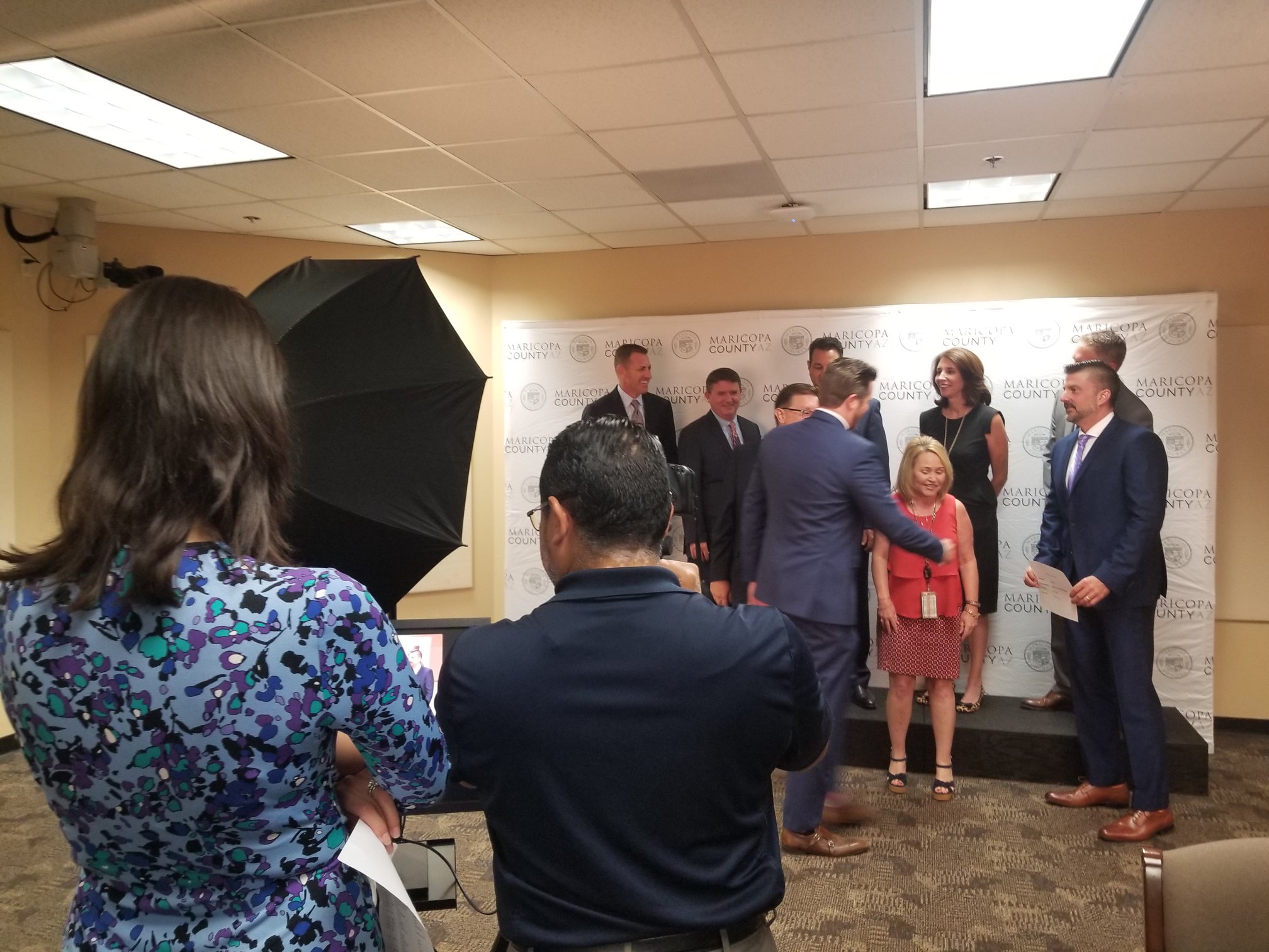 Maricopa County Assessor's Office - Behind the scenes of the set up for ...