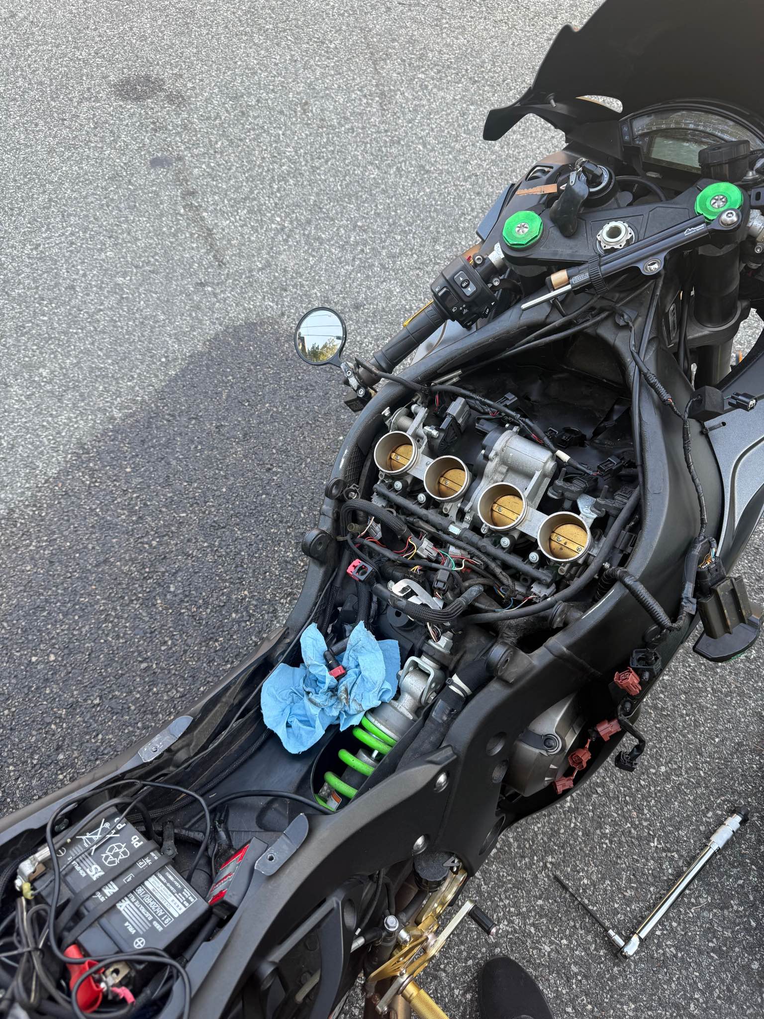 How to recover a stolen 2016 Kawasaki Ninja ZX-10R in New Jersey?