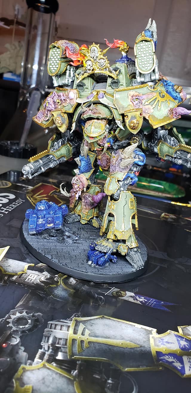 Figurine Warhammer 40K Space Ork Space Crusade - Peinte à La Main - Occasion