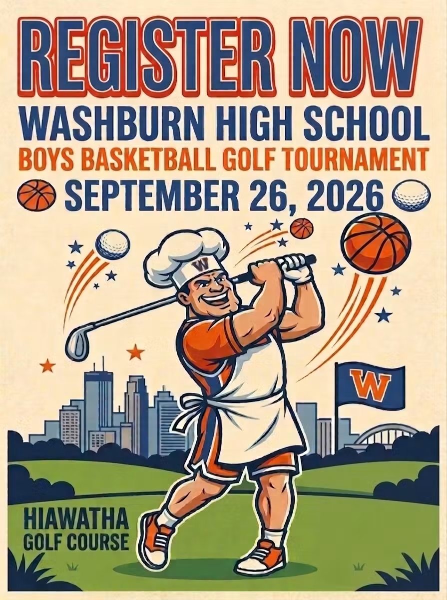 Washburn boys basketball golf tournament Sept 26