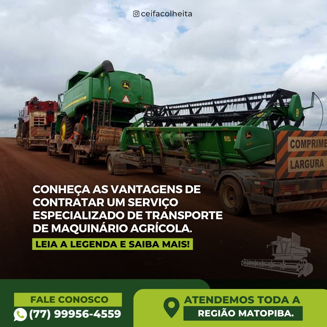 Ceifa Colheita e Transportes