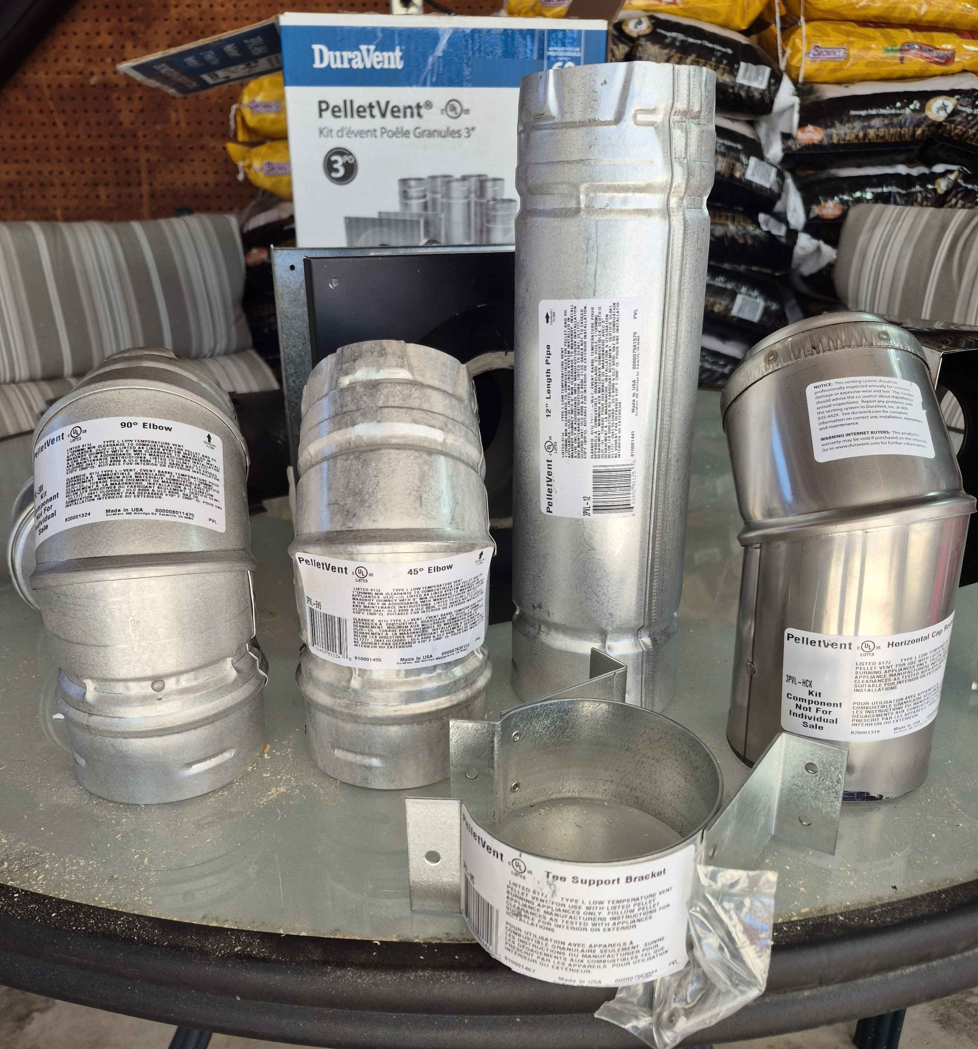 Duravent Pellet Stove Pipenull