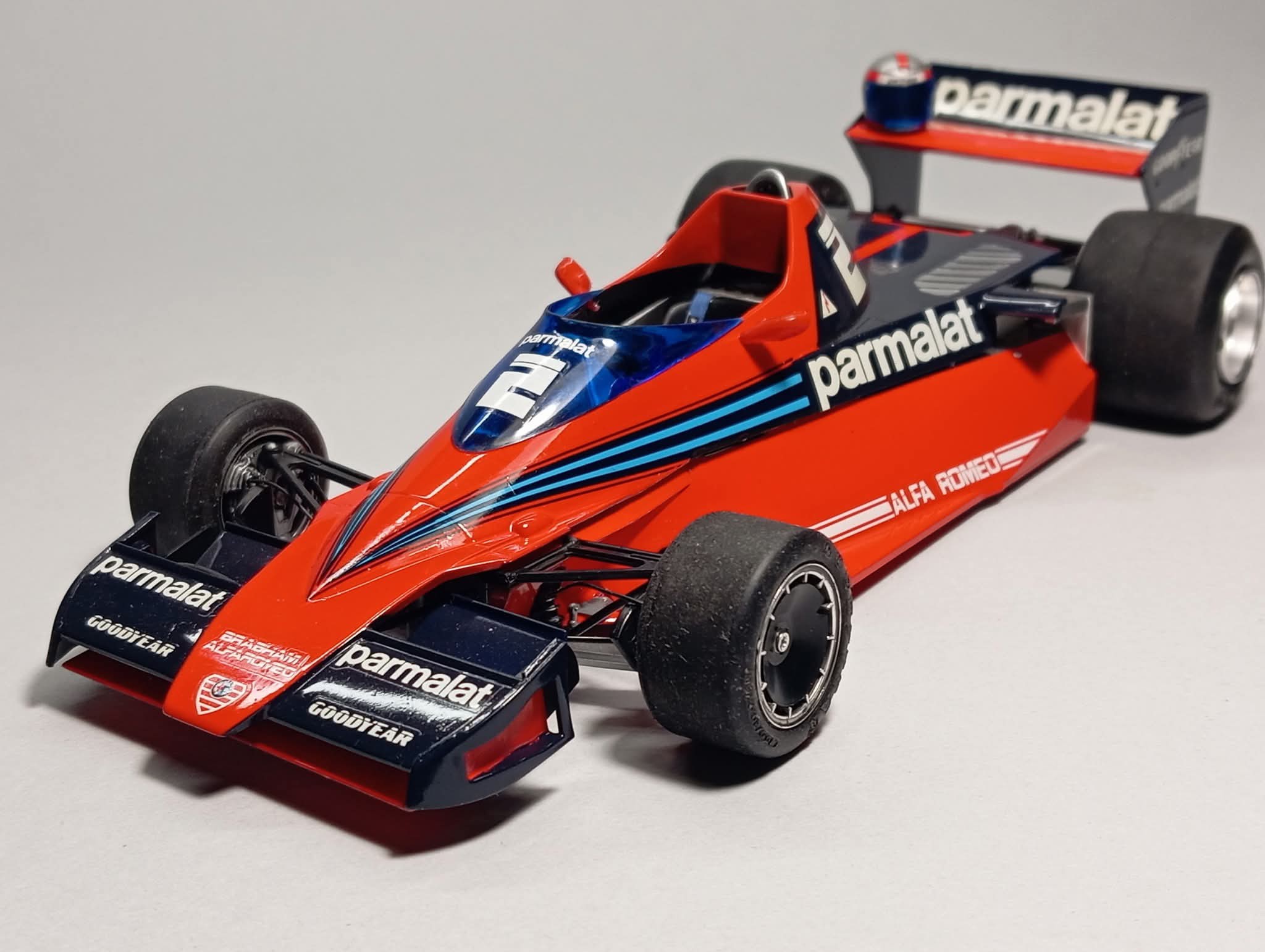 Tamiya Brabham BT-46 model car