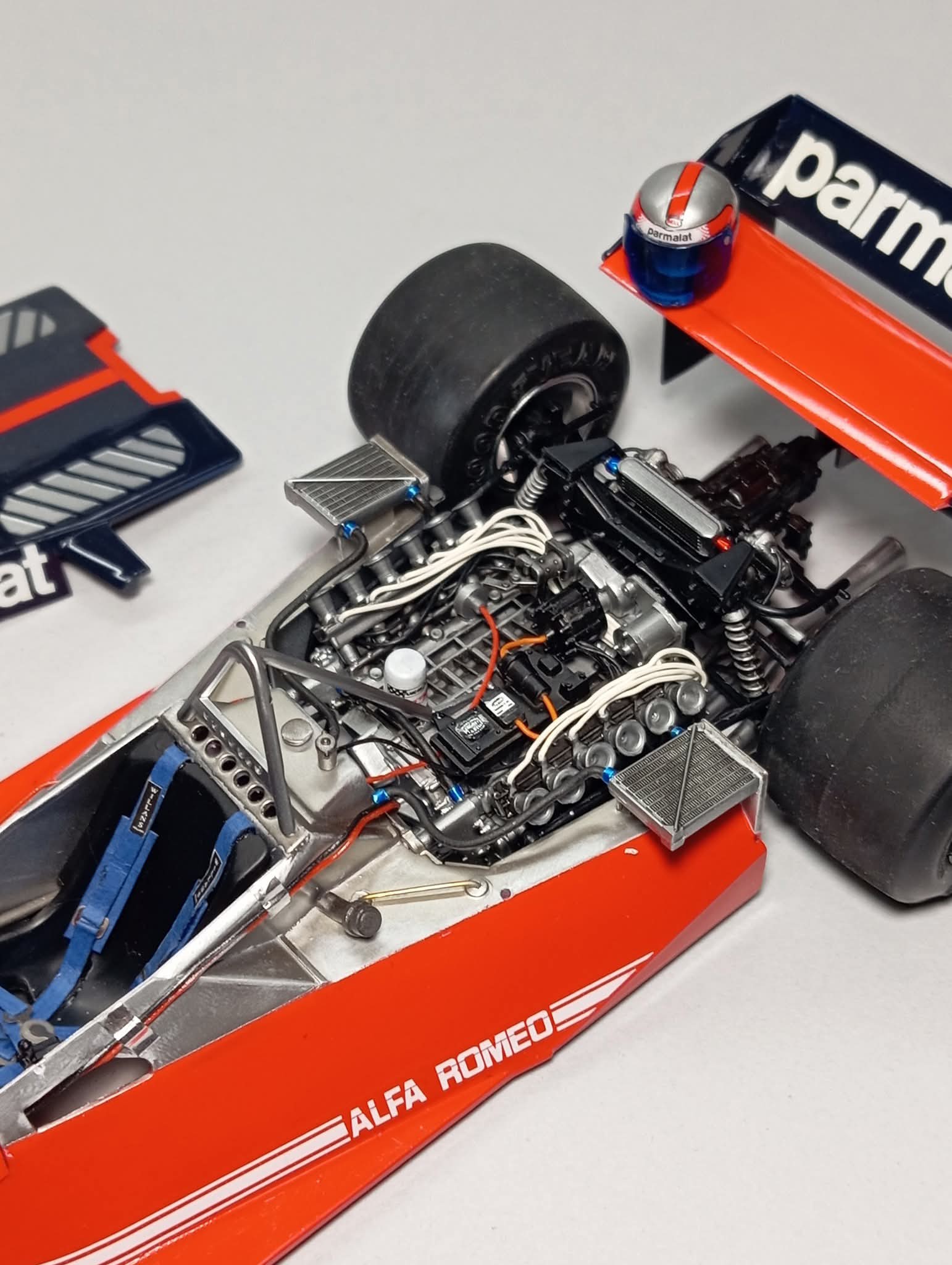 Tamiya Brabham BT-46 model car