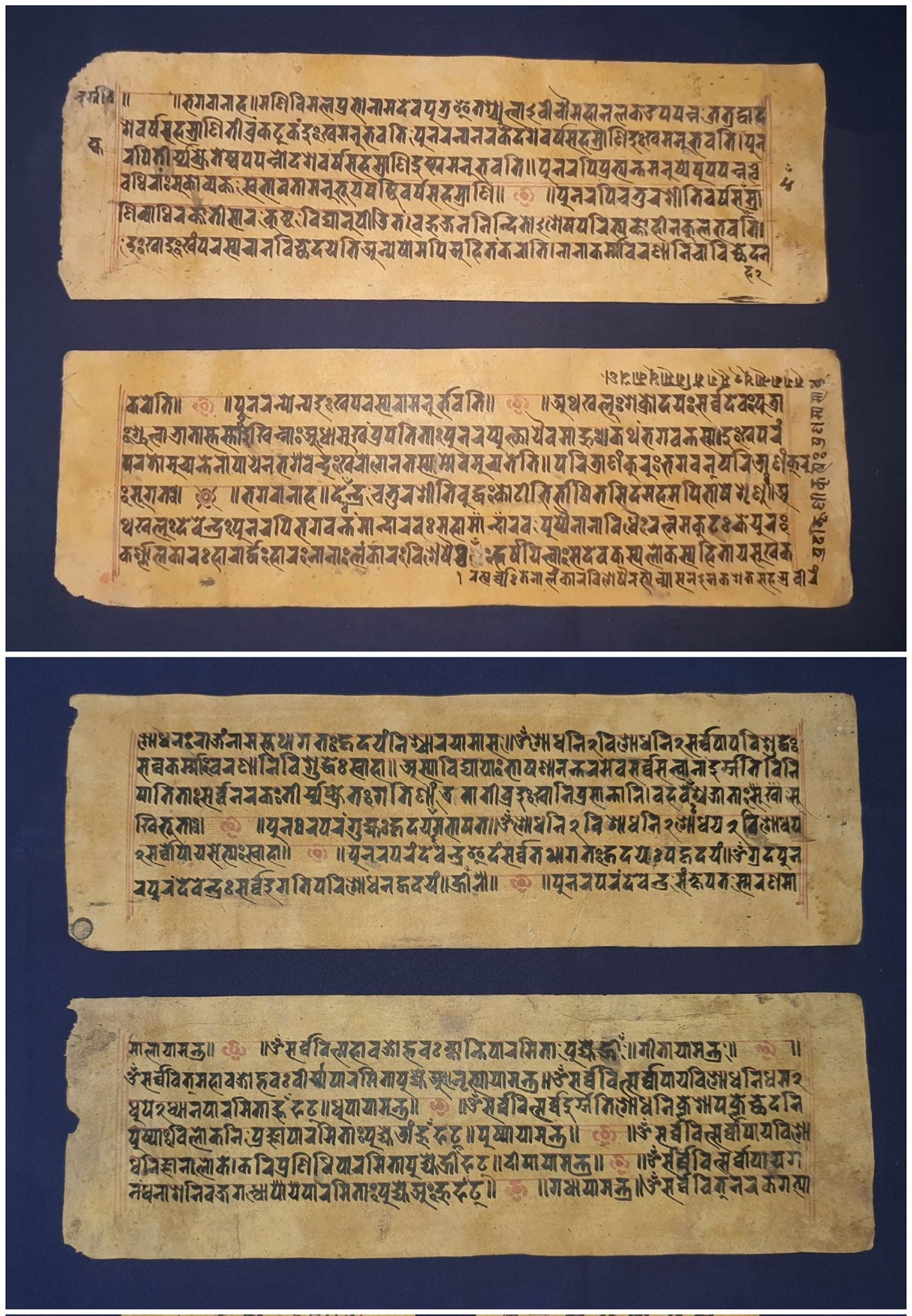 DURGATI PARISHODHANA STOTRA Ink on... - Manuscripts of Nepal | Facebook