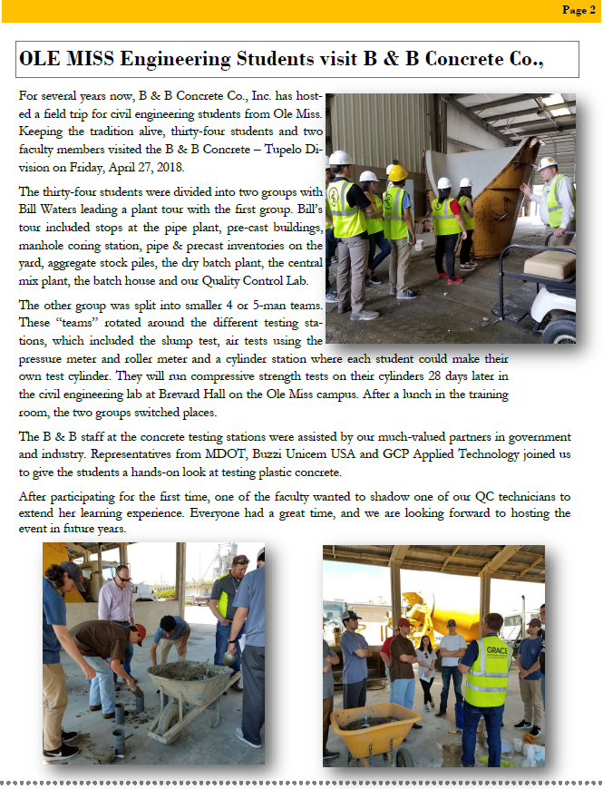 University of Mississippi Civil Engineering | University MS