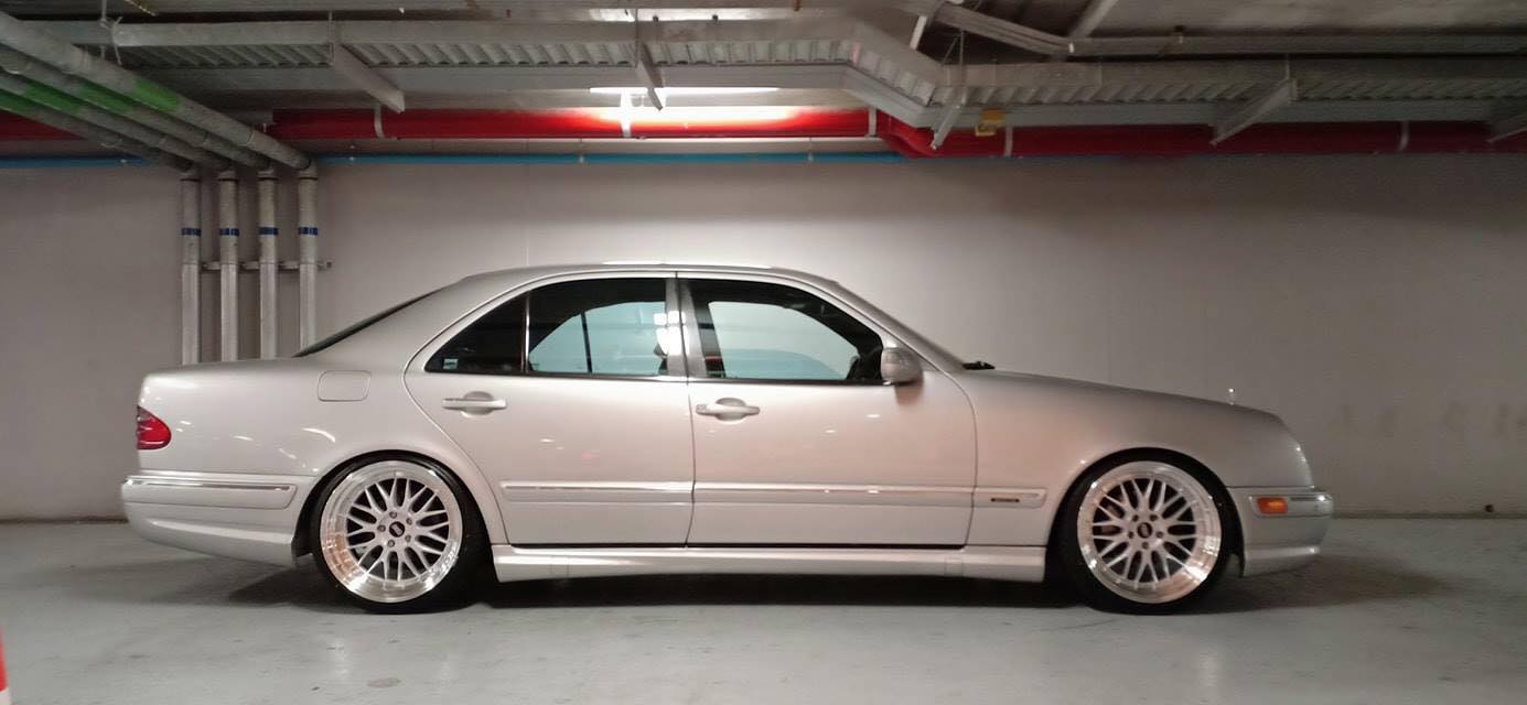 BENZ W210 BBS LM 19. F8.5. R9.5... - Studiomax ล้อซิ่งตามเทรน