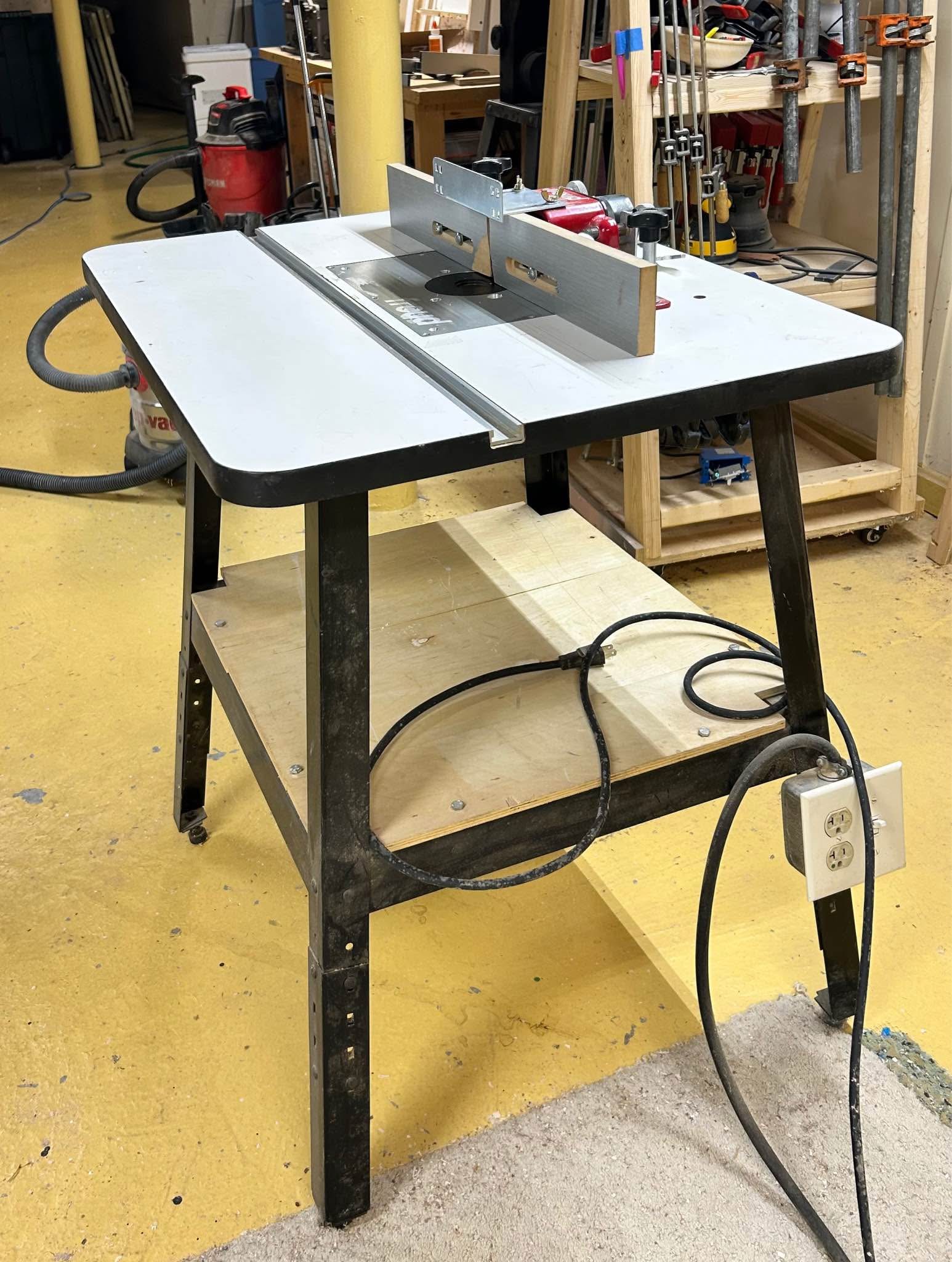Freud router table and plunge router - Router Tables - Wooster, Ohio ...