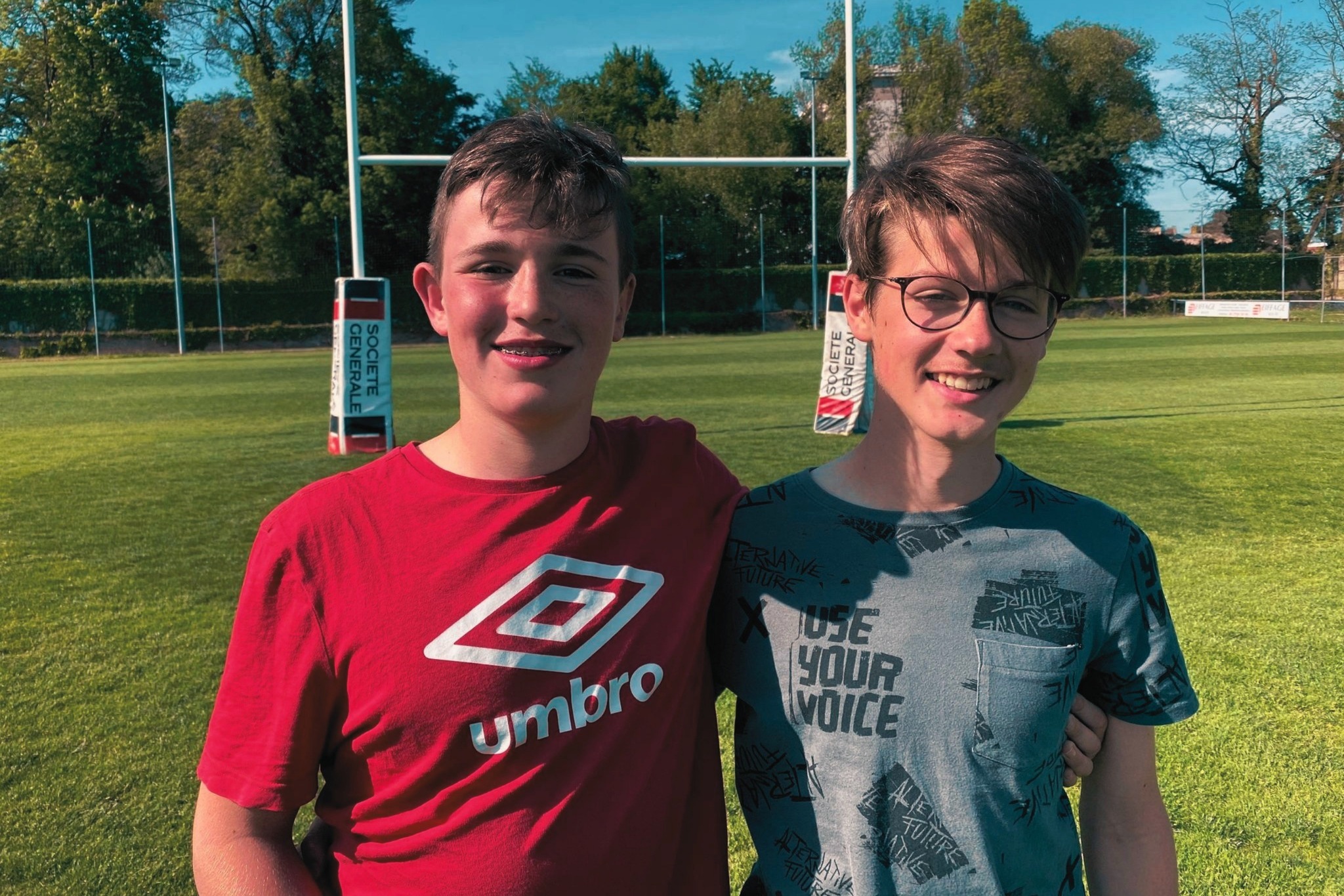 As Roanne XV - 🏉 𝐋𝐔𝐂𝐀𝐒 𝐄𝐓 𝐑𝐎𝐌𝐀𝐈𝐍 𝐄𝐍 𝐒𝐔𝐏𝐄𝐑 𝐂𝐇𝐀𝐋𝐋𝐄𝐍𝐆𝐄 ! 🔥 Nos deux jeunes ...