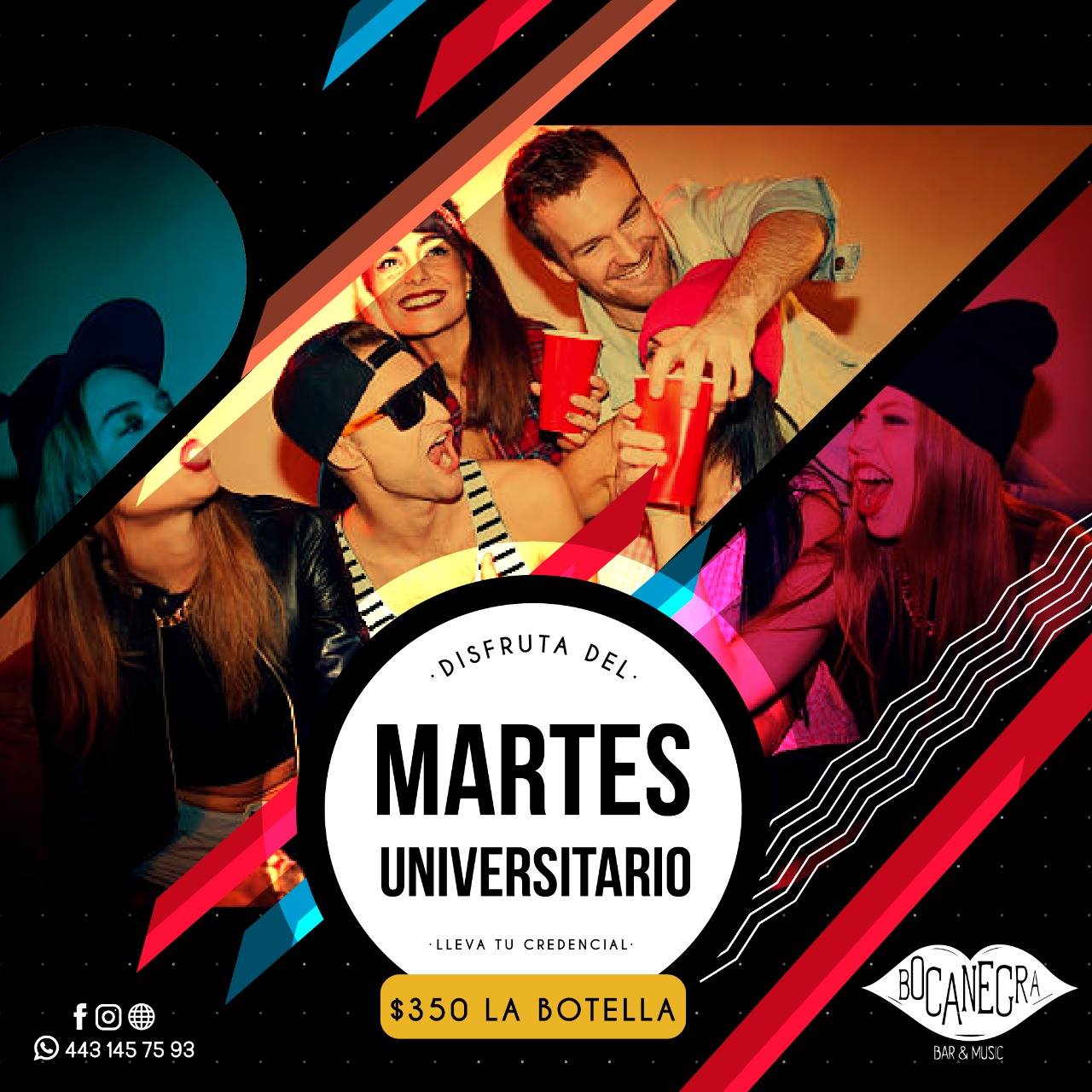 Bocanegra - Visítanos con credencial de 7 a 11pm y te damos las ...