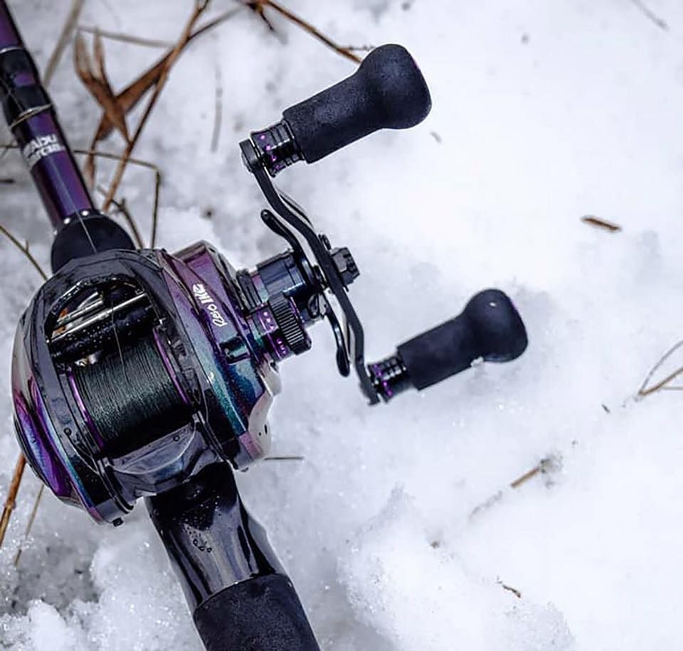 On a beach, lake or in da snow. The new Abu Garcia Revo Ike is HOT