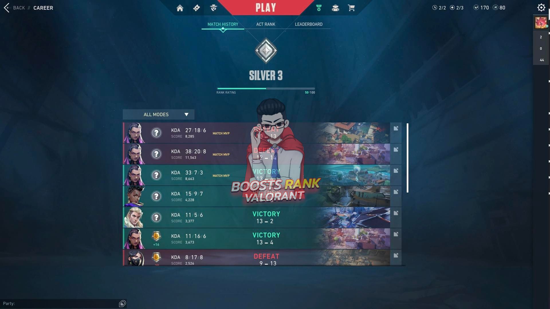 (345) ส่งงาน... - Valorant Boost rank ปั้มแรงค์ by S4 | Facebook