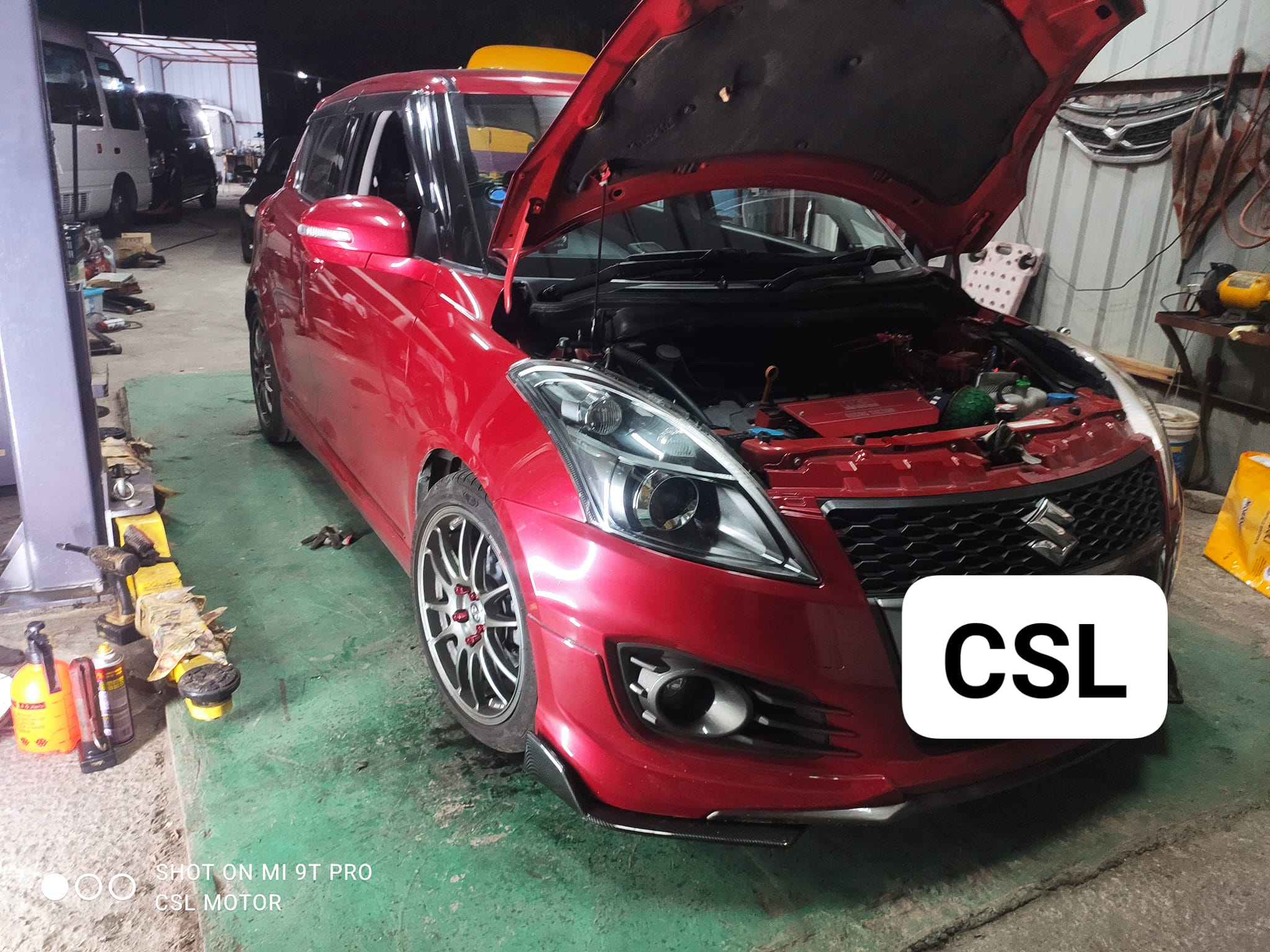 CSL Motor Shop - 辣椒仔。 頭尾鋼喉 頭尾碟。 查詢：94171088 CSL MOTOR。