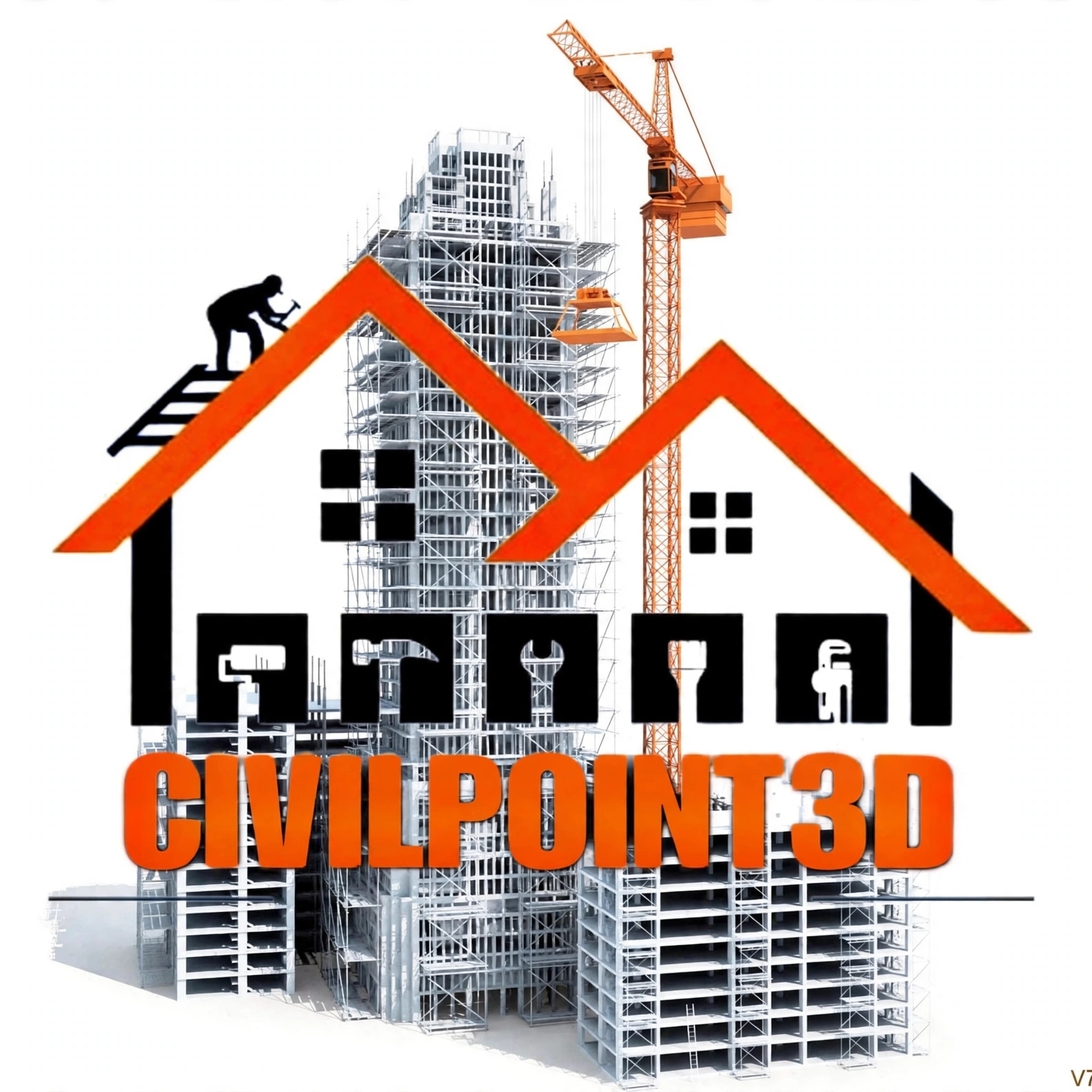 Civilpoint3d building construction and plan #autocad | Civil Point 3d