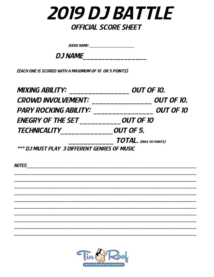 Alright DJ’s here are the rules!... - Cincinnati DJ Battles | Facebook