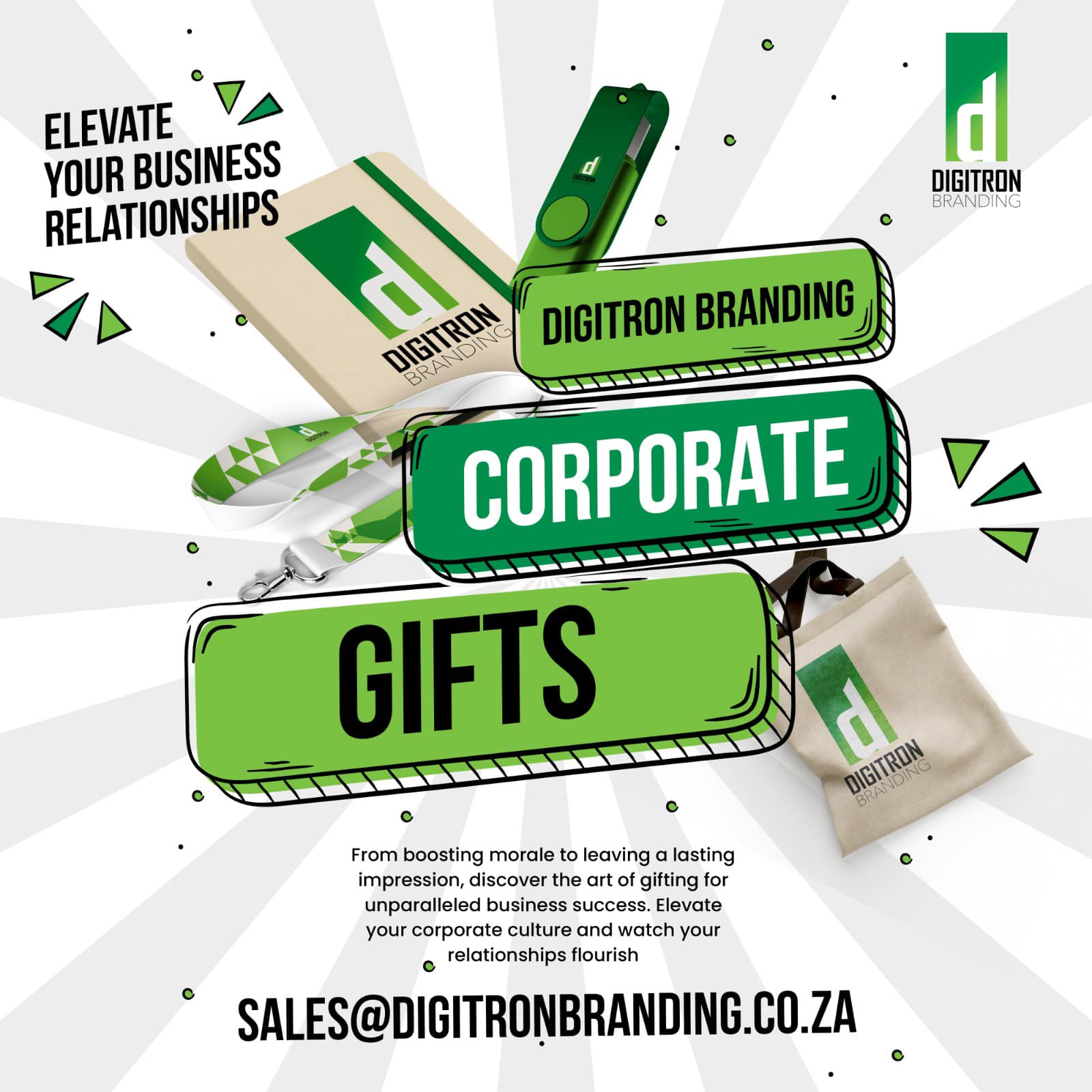Digitron branding | Pretoria West