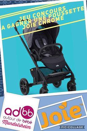 Autour De Bebe Strasbourg Concours Autour De Bebe Mundolsheim Et Joie Vous Offres Une Poussette Chrome Pour Participer Rien De Plus Simple 1 Aimez Notre Page