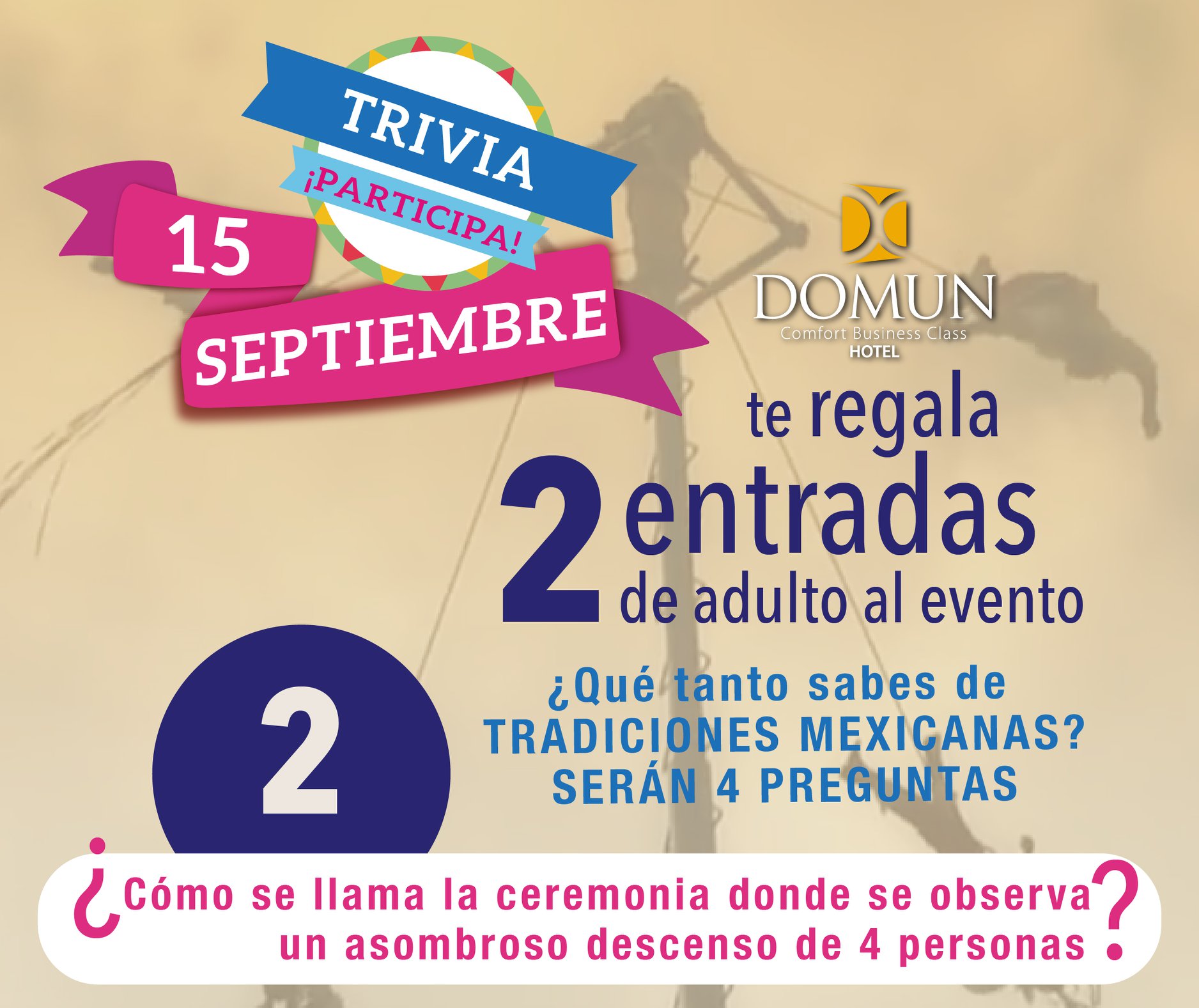 Domun - PARTICIPA en la TRIVIA: ️TRADICIONES DE MÉXICO💚️ El ganador se ...