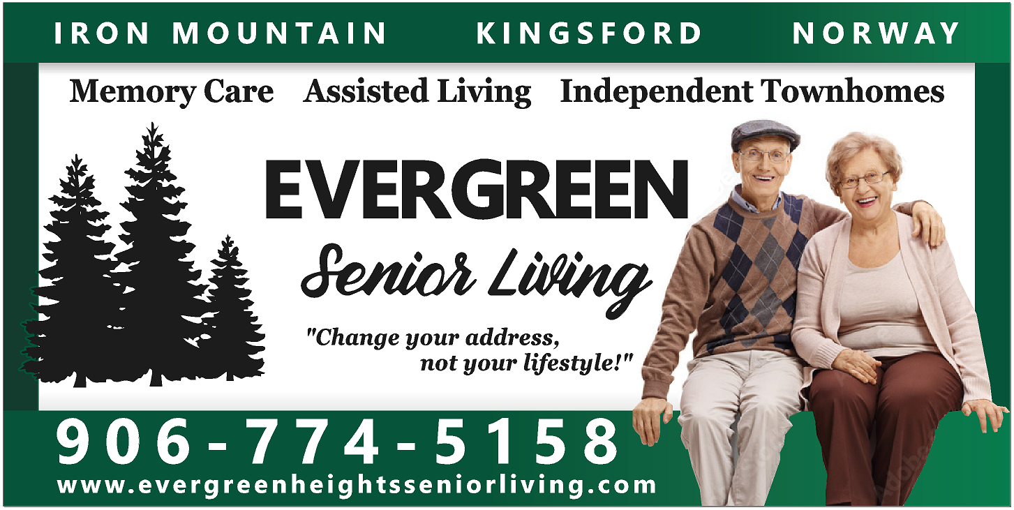 Evergreen Senior Living | Kingsford MI