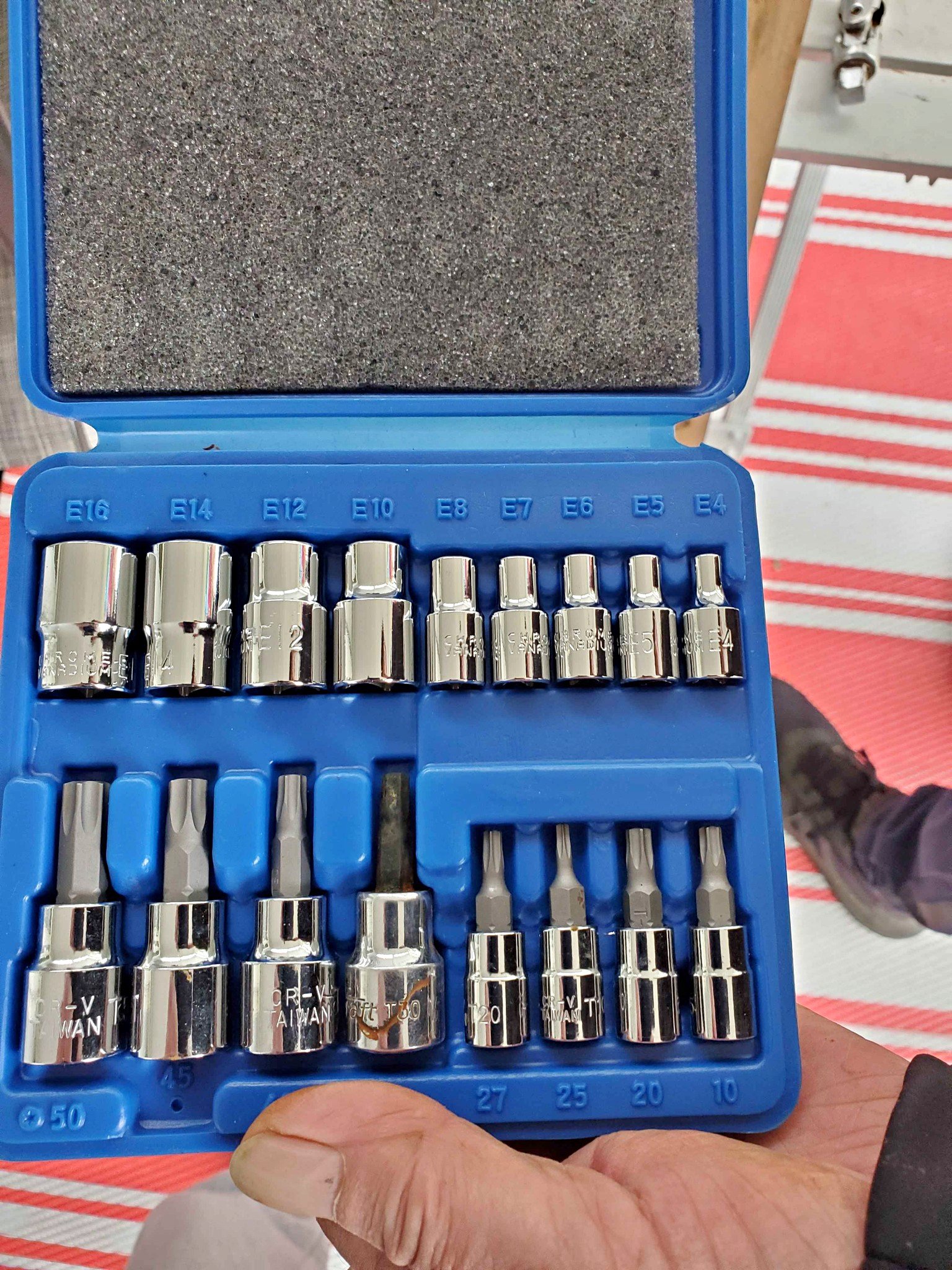 46-piece wrence socket set new car repairs home fix, mechanic North ...
