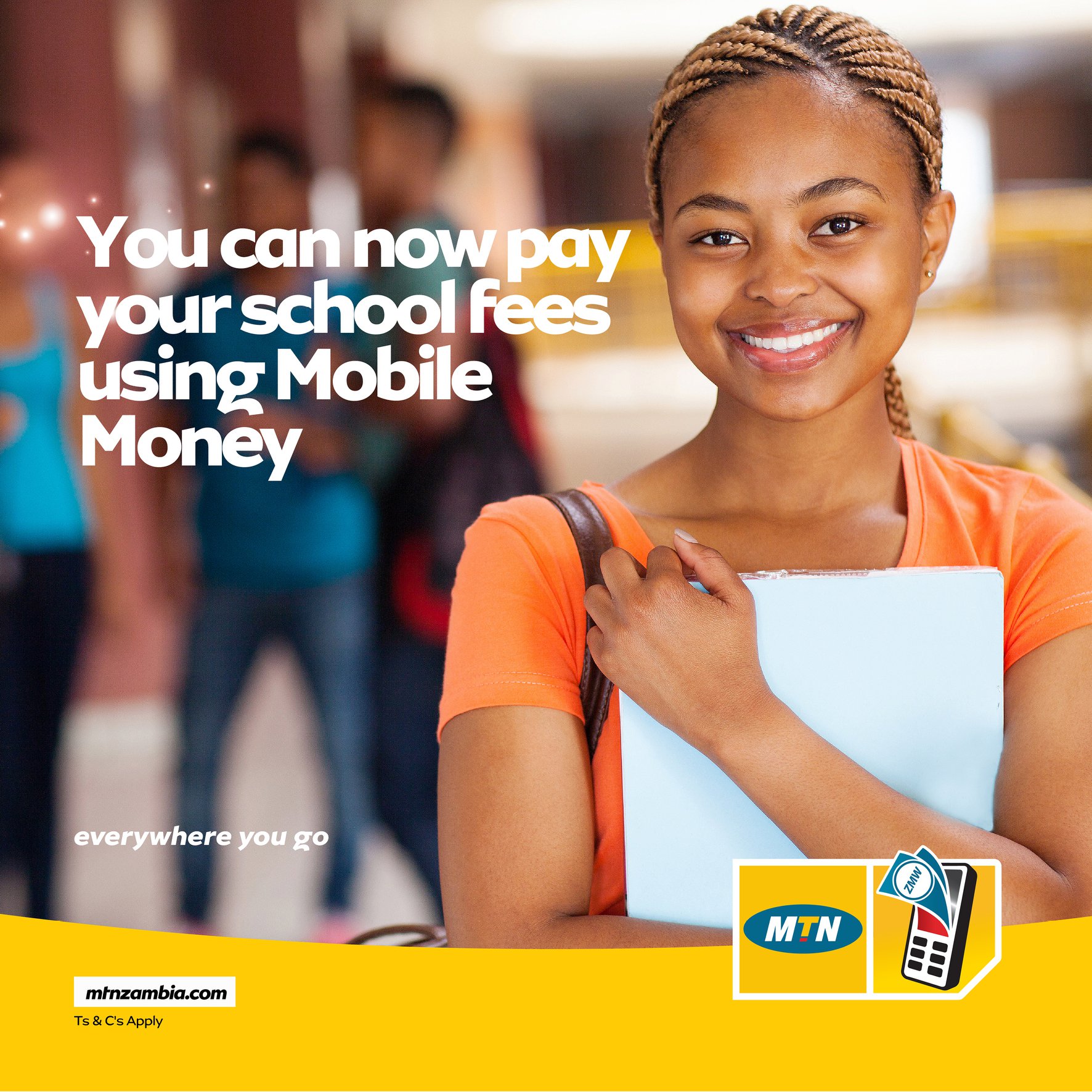 MTN Zambia - Avoid the hassle of bank queues by paying...