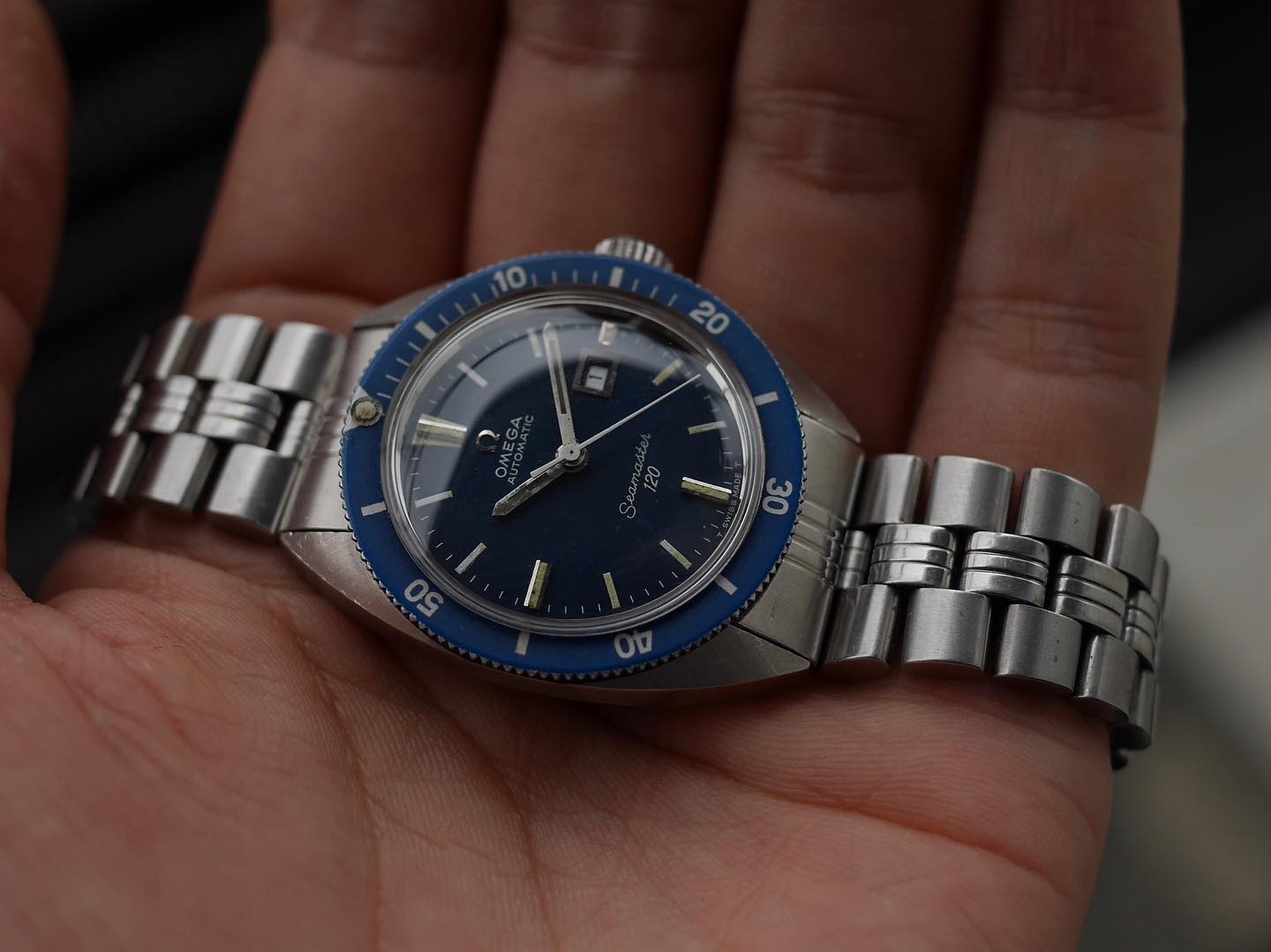new item OMEGA 1960s seamaster 120 boys size 31mm automaic 