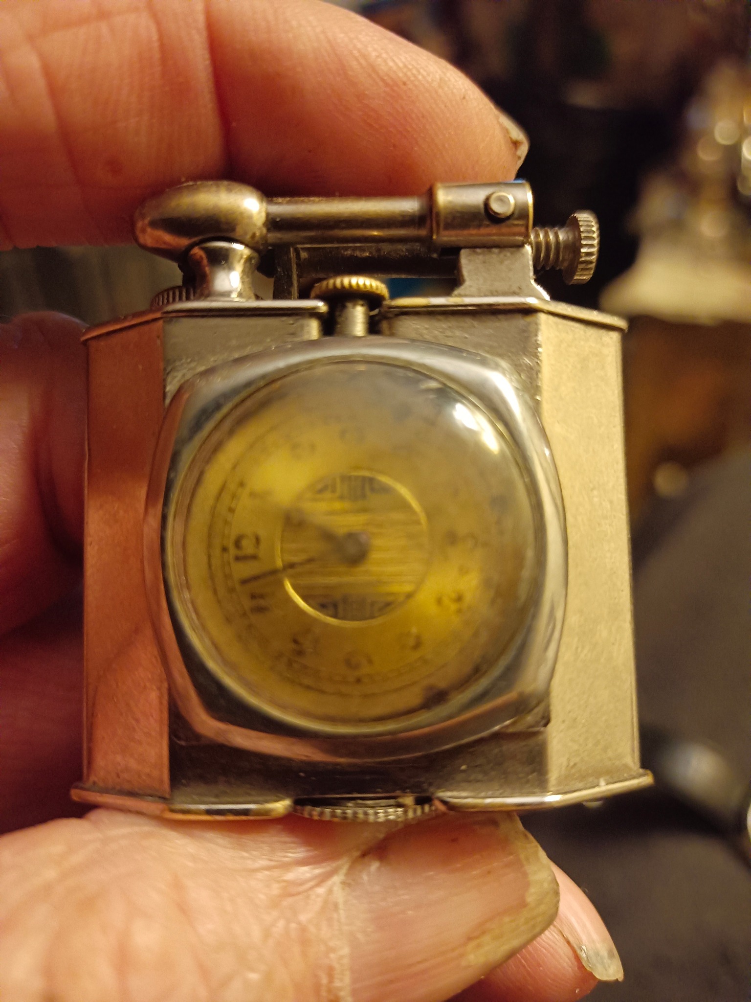 Vintage Permanent Match Lighter