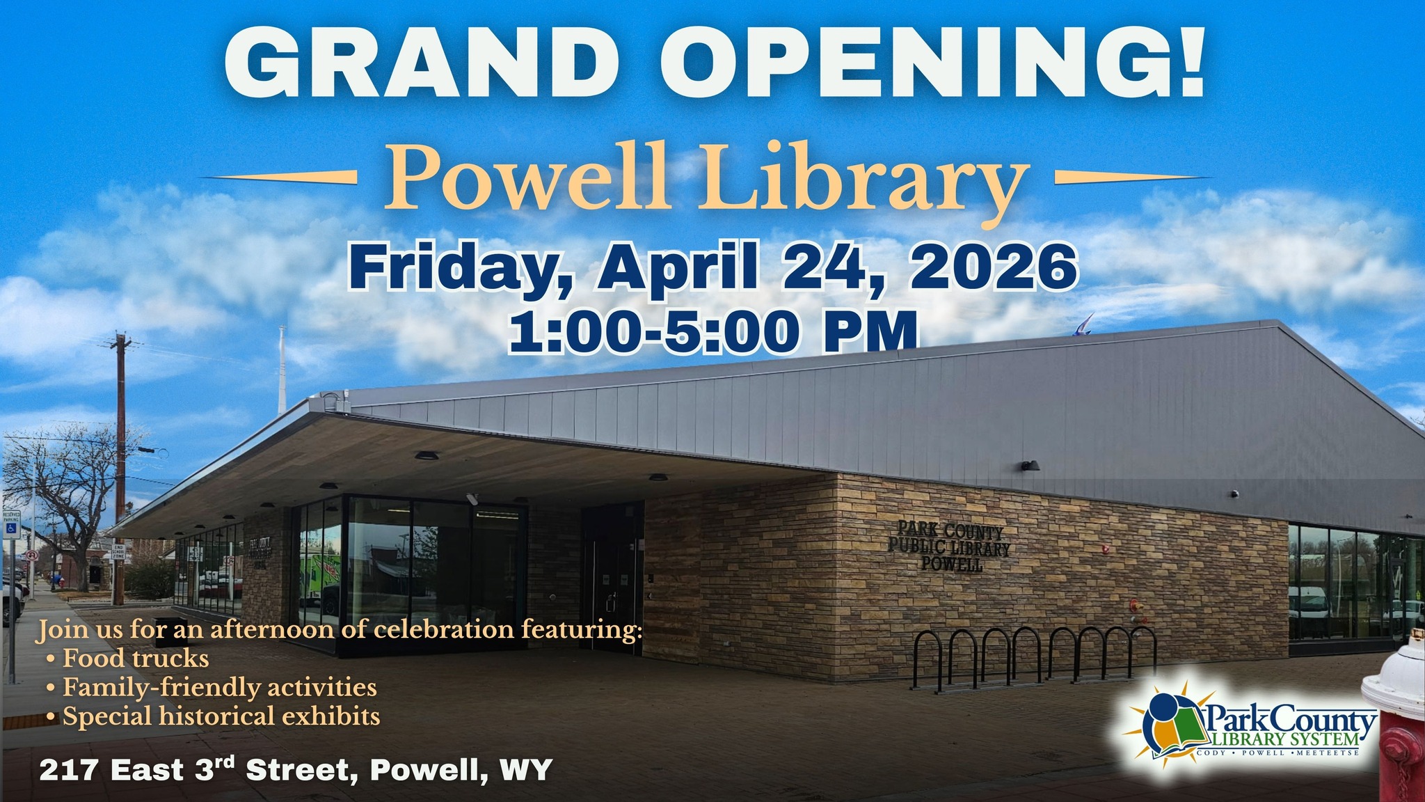 New Powell Library Grand Opening!