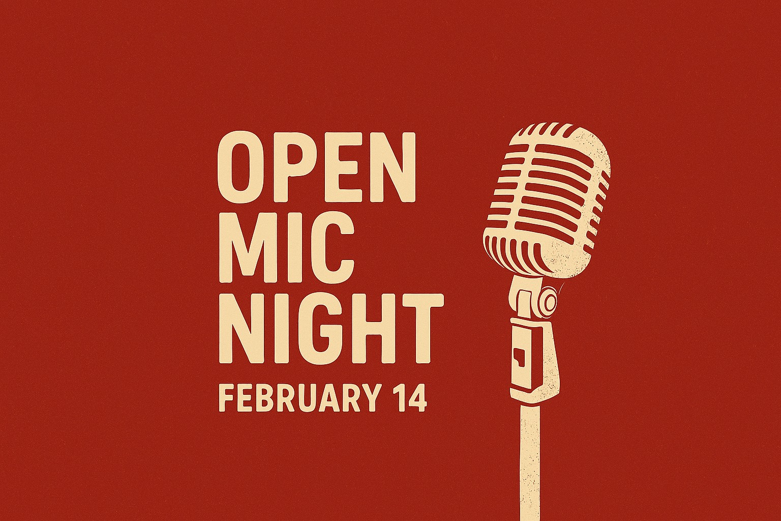 Open Mic Night