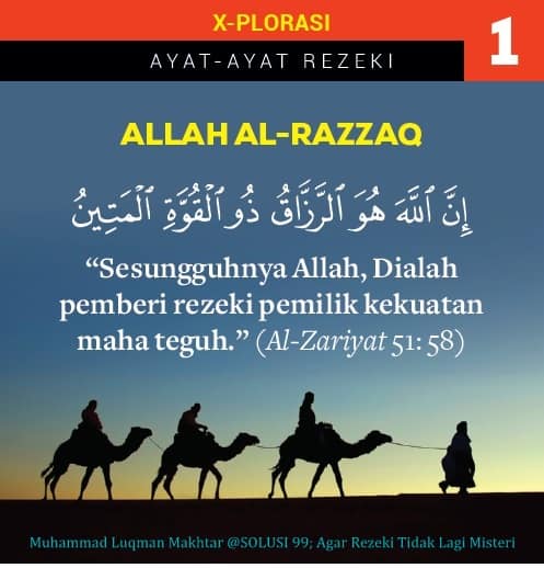 Ayat Ayat Rezeki Kita Selalu Muhammad Luqman Makhtar Facebook