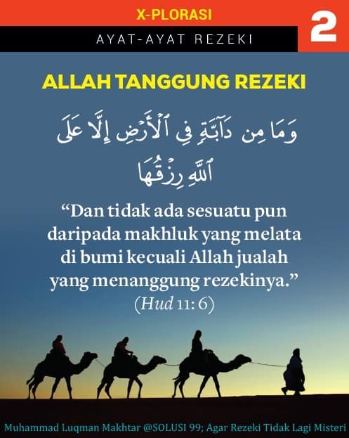 Ayat Ayat Rezeki Kita Selalu Muhammad Luqman Makhtar Facebook