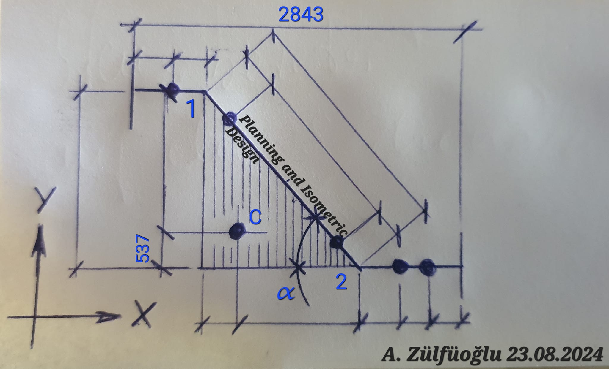 Mathcad sheet for calculating built up sections weld for Double I