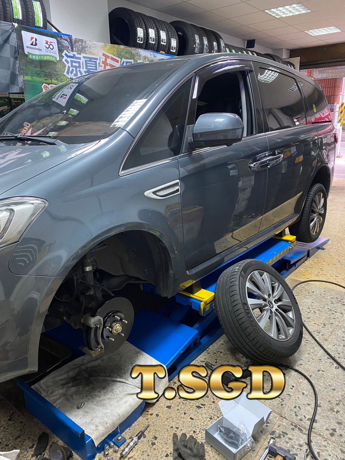 新北佰偲特輪胎-指定品牌~高登安全守護 14~ LUXGEN M7... - T.SGD Brake 高登國際 | Facebook