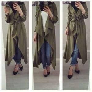 طريقة تنسيق اللون الزيتي للمحجبات Life Style لايف ستايل Facebook