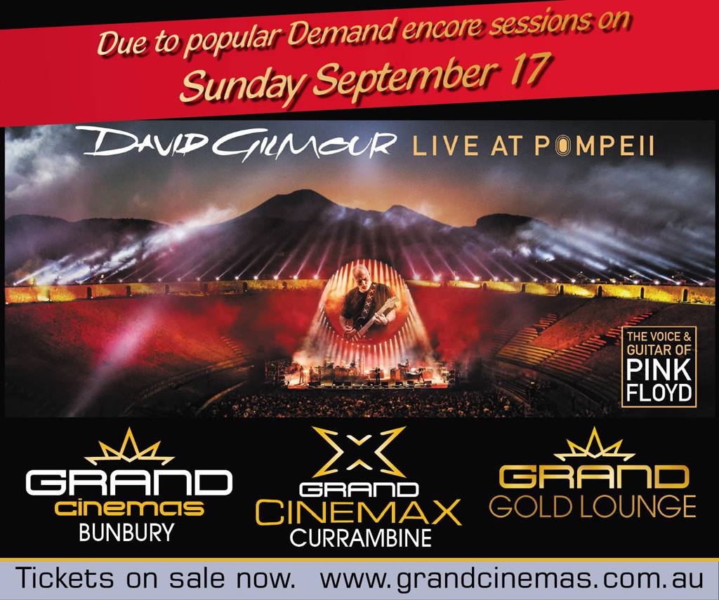 For one night only, experience #LiveAtPompeii in cinemas worldwide