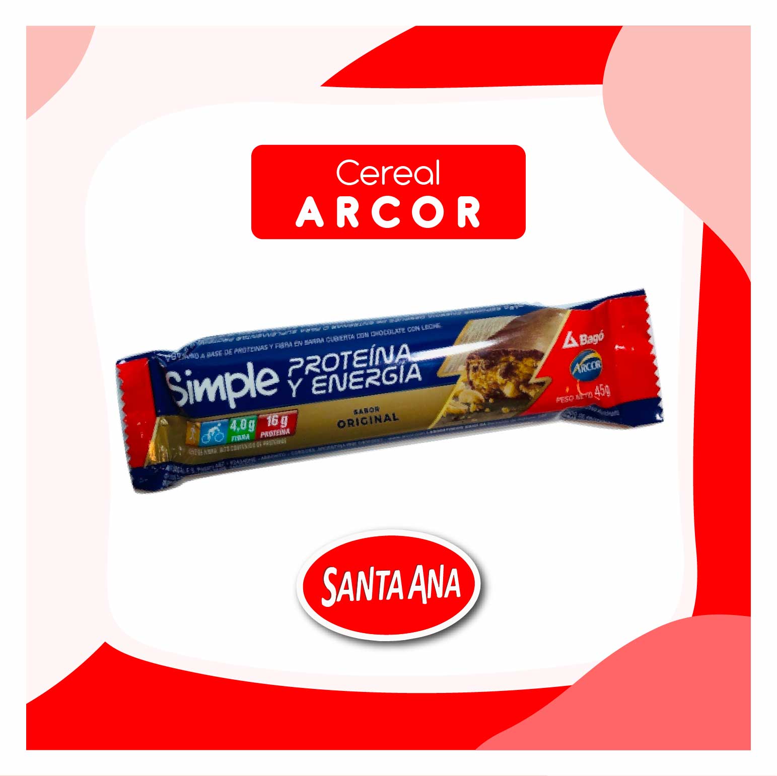 Cereal Arcor Simple sabor orginal... - Golosinas Santa Ana | Facebook