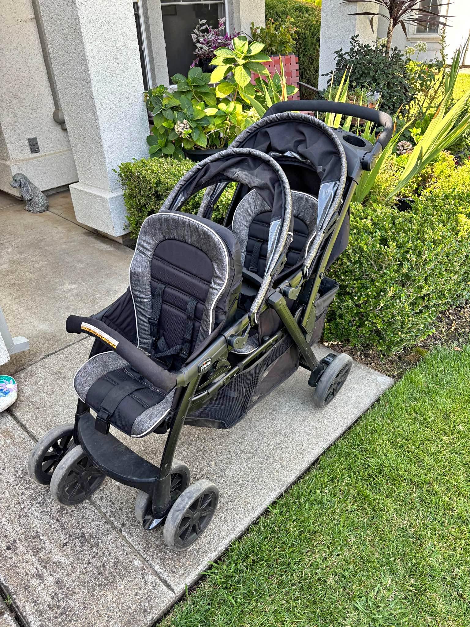 stroller bravo chicco LE ClearTex Quick-Fold + KeyFit 30 ClearTex Travel System Bundle rear access Frame Finish:Golden Oak QUQUQ Fishing Storage Box ffs