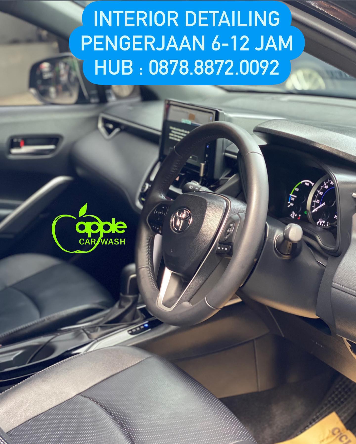 Apple Car Wash - Toyota Corolla Cross Interior Detailing...
