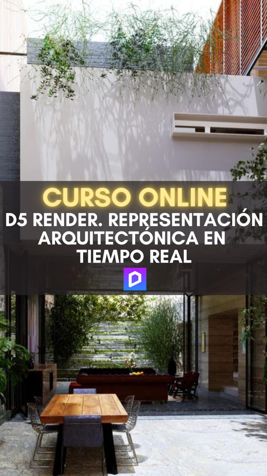 PIXEL School 3D - CURSO ONLINE D5 RENDER REPRESENTACIÓN ARQUITECTÓNICA ...