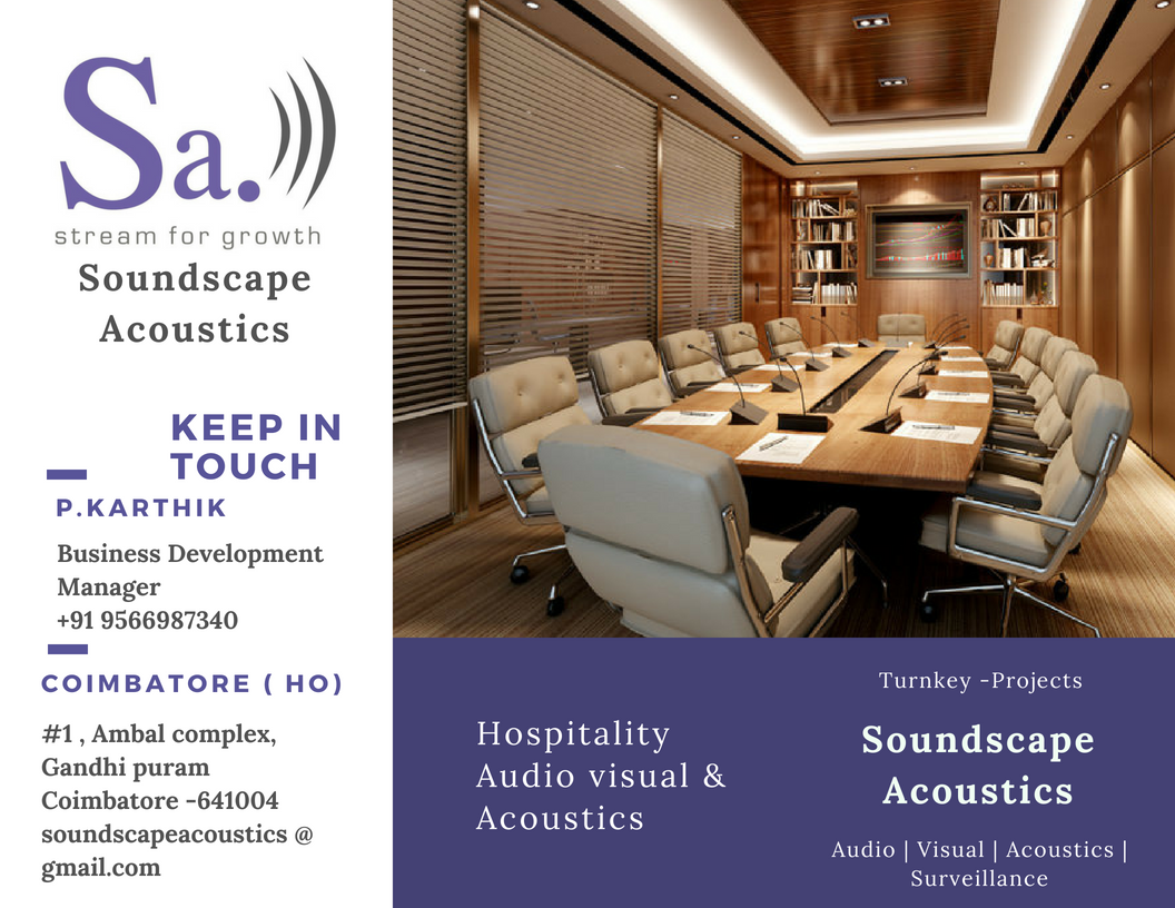 Soundscape Acoustics | Coimbatore