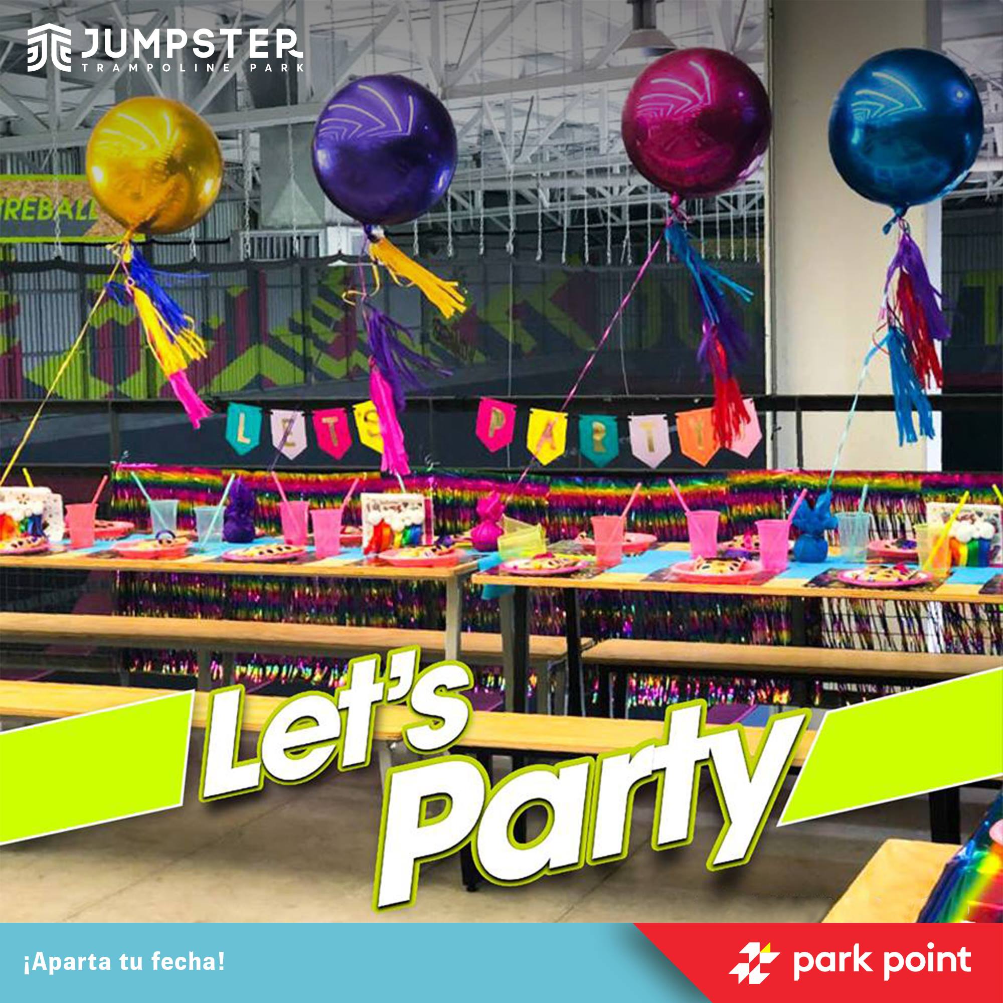 Park Point Cumbres - 🎉 ¡Let's Party! 🎉 En Jumpster Trampoline Park ...
