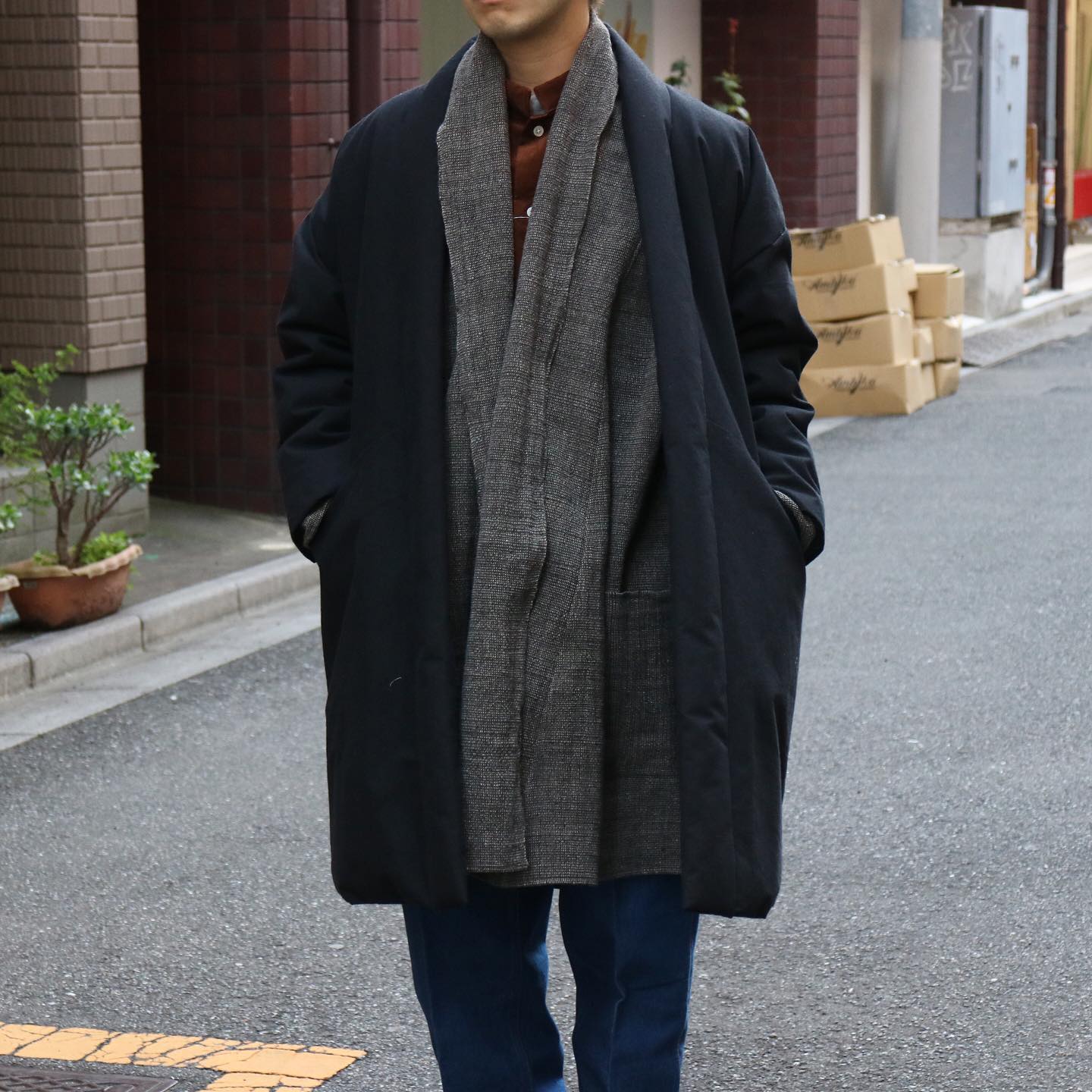 Weekender Shop Mittan 丹前コート ラオスコットンロングシャツ Facebook