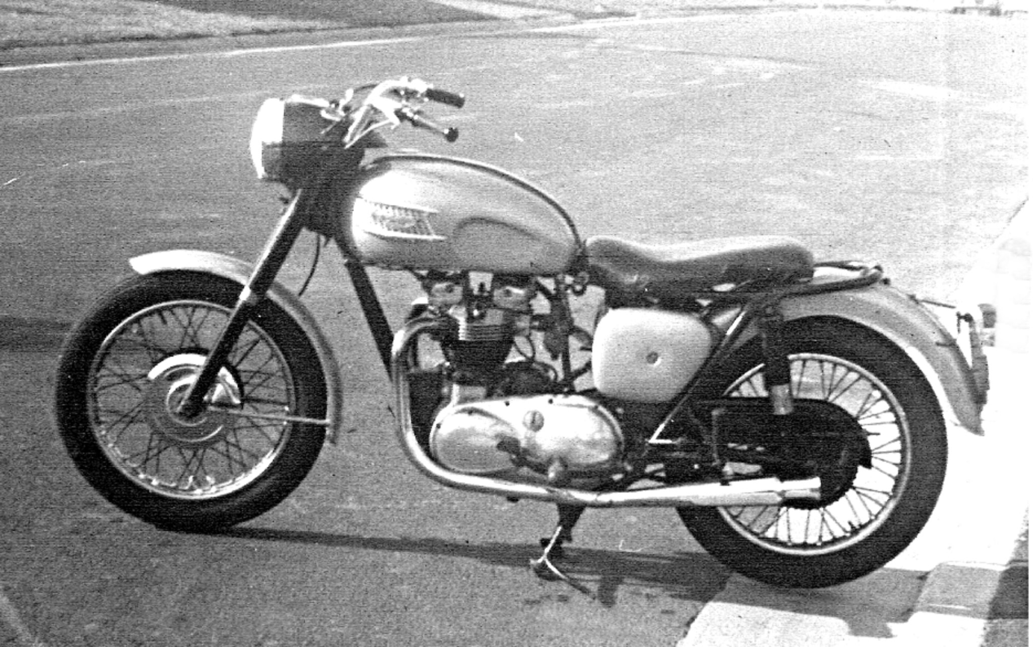 1958 Triumph Tiger 110 A3 Adverts Poster – Vintage Motorcycle Memorabilia 2 thumbnail image