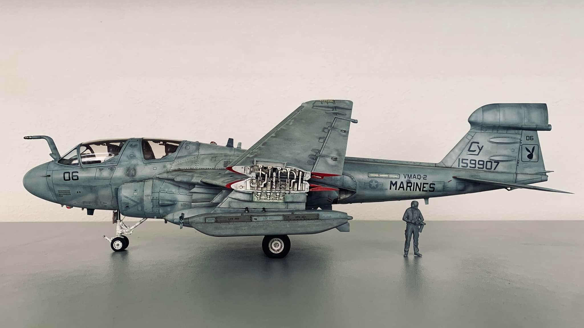 EA-6B Prowler Kinetic Model 1/48 scale by Yuzo Harada